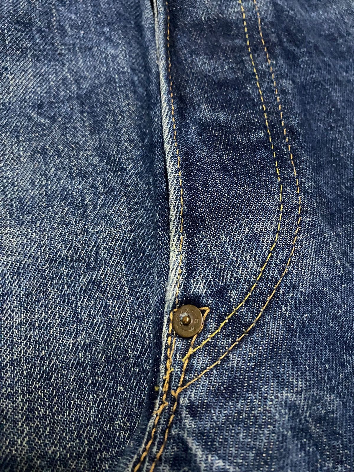 Evisu Vintage Evisu Yamane Selvedge Buckle Back Baggy Jeans Size US 34 / EU 50 - 15 Thumbnail