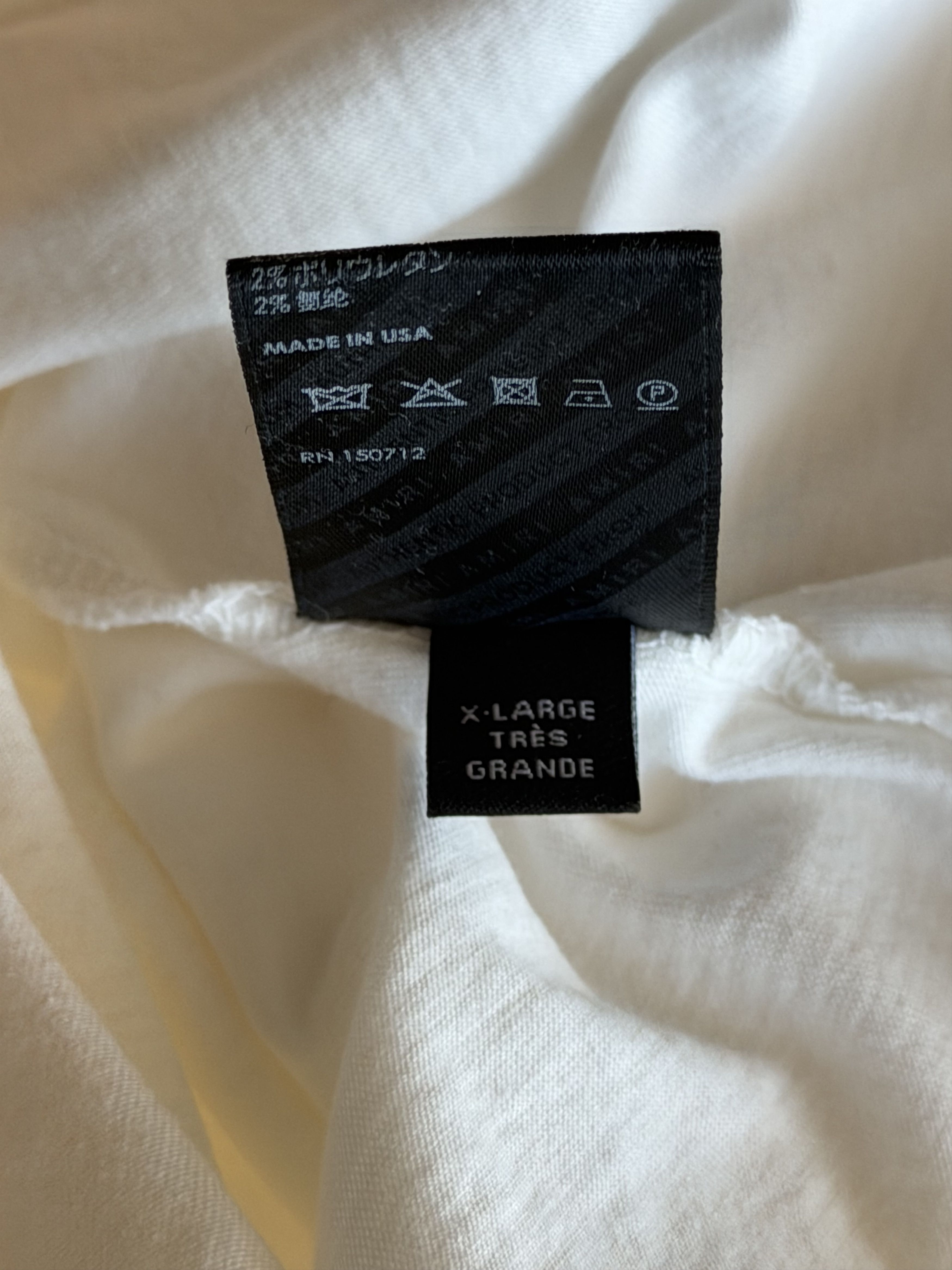Amiri Amiri White & Black MA Core Logo T-Shirt Size US XL / EU 56 / 4 - 5 Thumbnail