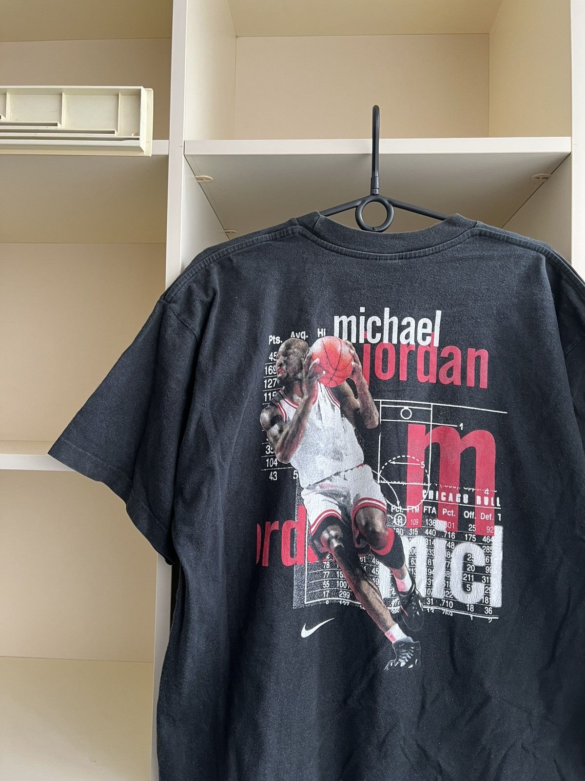 Nike Vintage 90s Nike Michael Jordan T-Shirt Size US XL / EU 56 / 4 - 3 Thumbnail