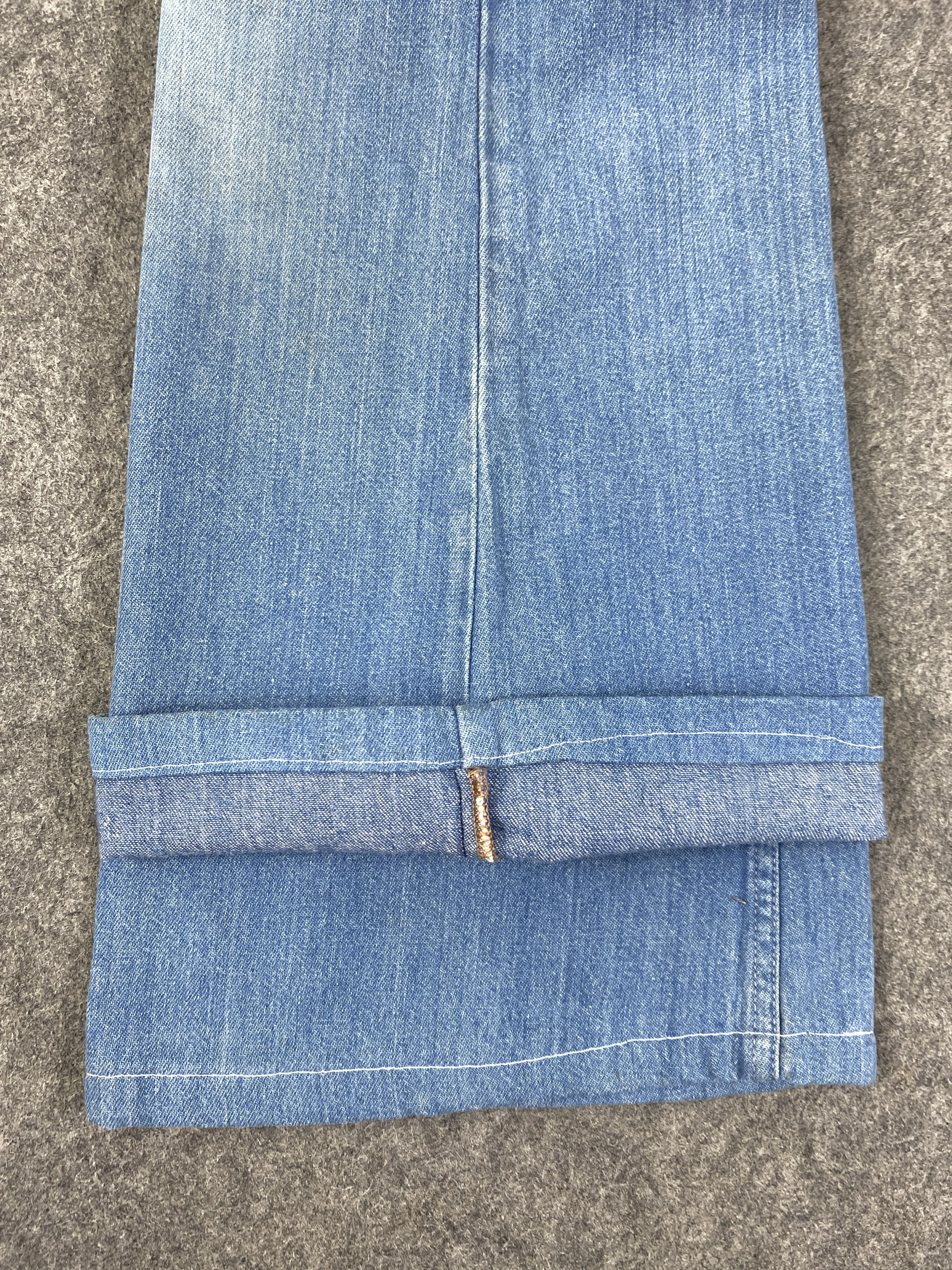 Hysteric Glamour Faded Blue Vintage Bell Bottom Flare 29x26.5 Denim - JN3262 Size US 29 - 10 Thumbnail