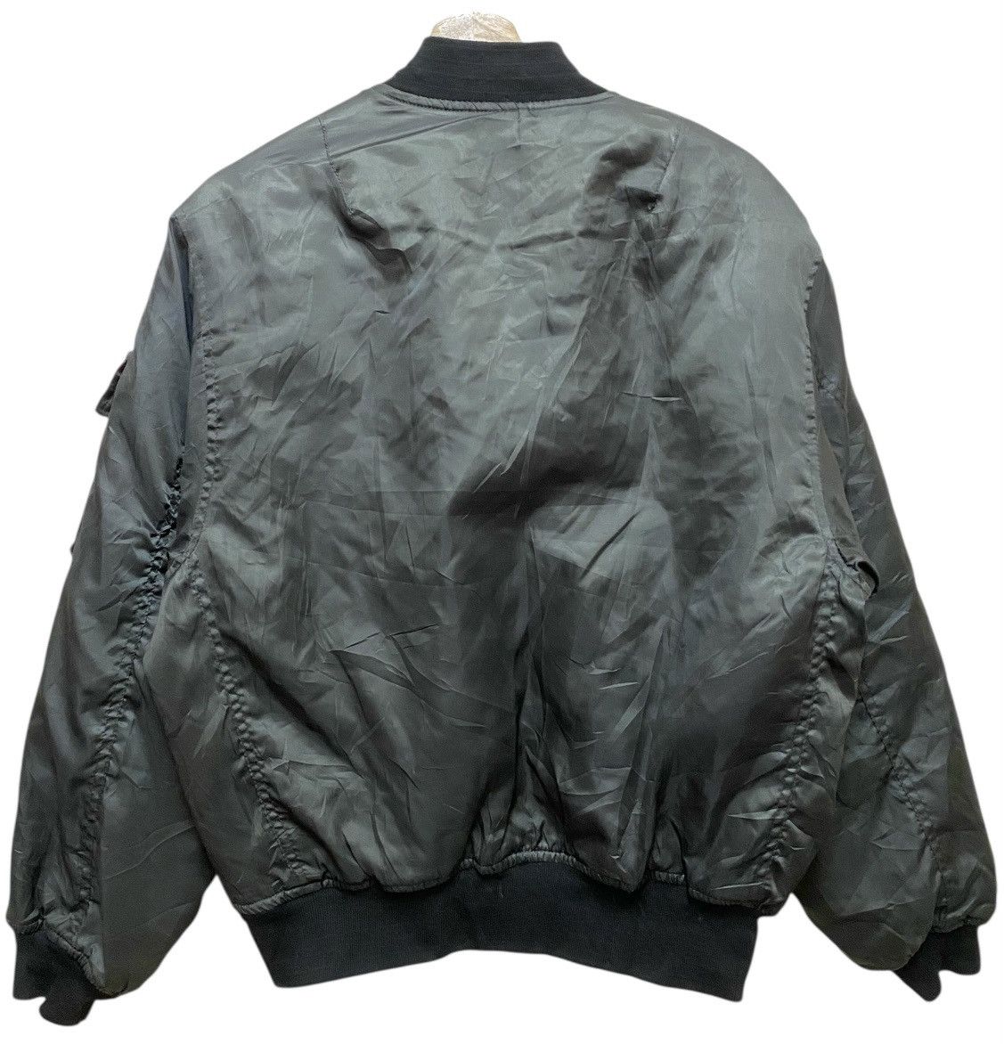 The Unbranded Brand Pro Act Bomber Jaket Black Colour Zipper Size US M / EU 48-50 / 2 - 2 Thumbnail