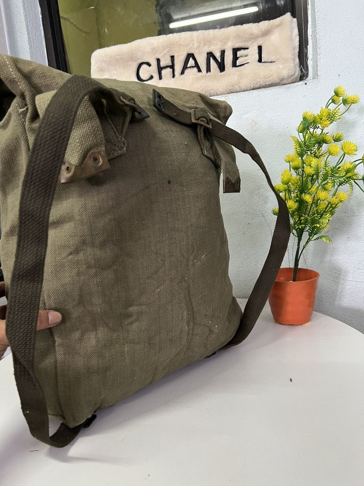 Army Of Me × Vintage Vintage Army Bagpack Size ONE SIZE - 4 Thumbnail