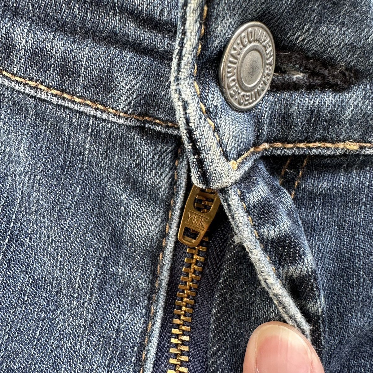 Edwin Vintage Edwin Jean Faded Denim Rare Pant W32 Size US 32 / EU 48 - 7 Thumbnail