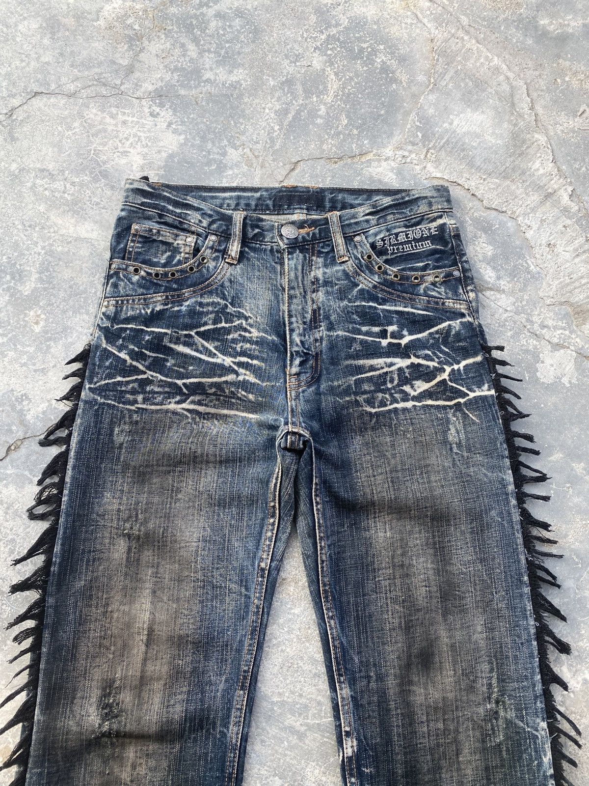 KMRii WOLF JEANS DISTRESSED Rick Owen LGB Undercover Size US 29 - 3 Thumbnail