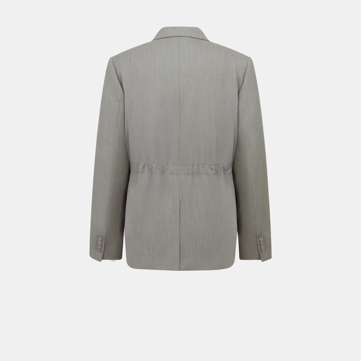 Dior o1bcso1str0225 Two-Button Bar Jacket with Belt in Green Size US XL / EU 56 / 4 - 2 Thumbnail