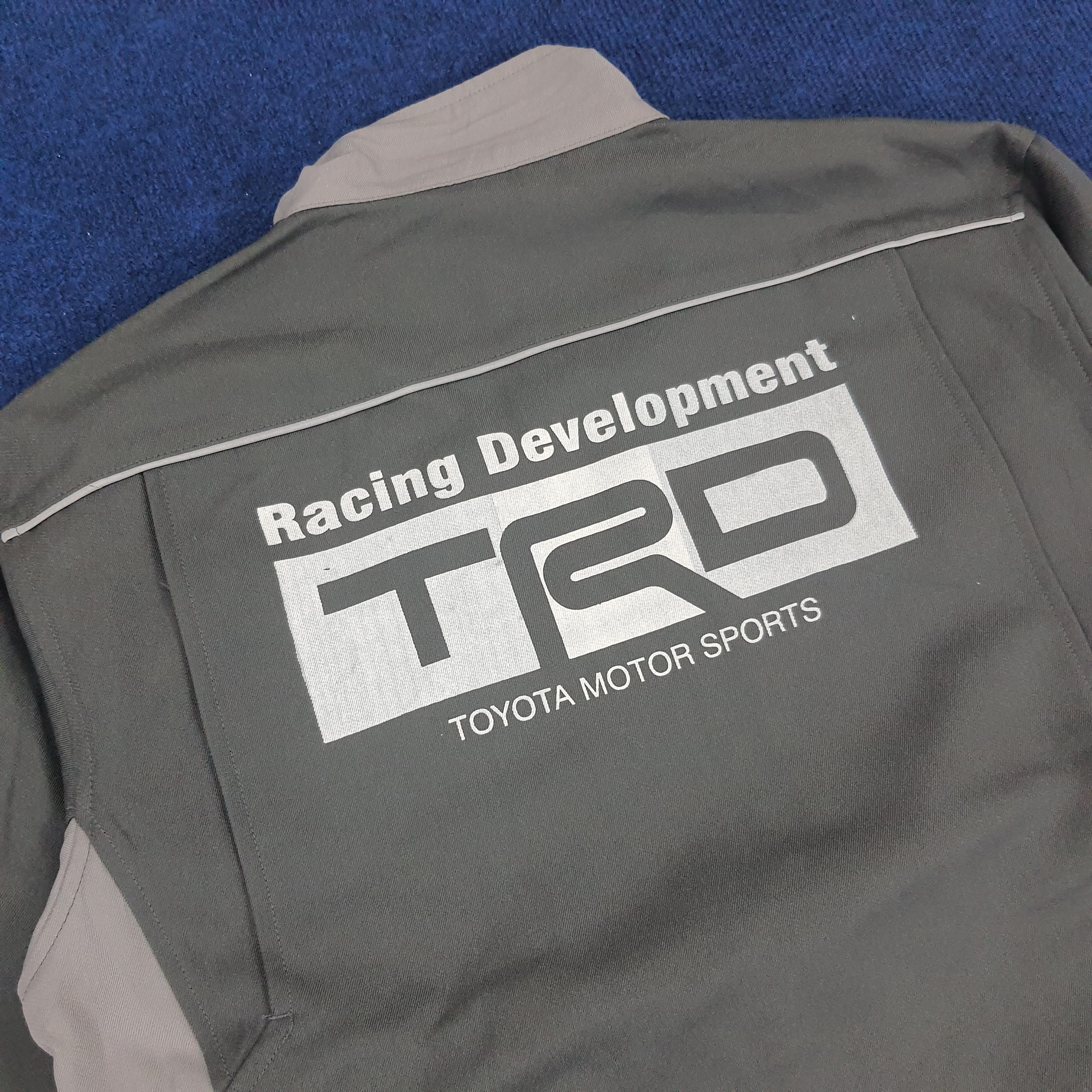 Japanese Brand × Vintage Vintage Toyota Motor Sports TRD Japanese Brand Jacket Size US S / EU 44-46 / 1 - 2 Thumbnail