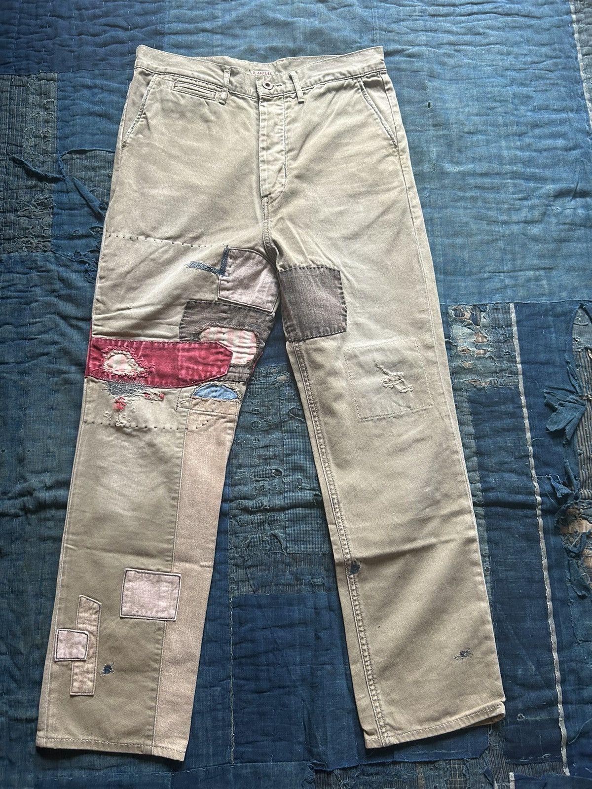 Kapital × Kapital Kountry kapital kountry patchwork pants Travis Scott Size US 30 / EU 46 - 3 Thumbnail