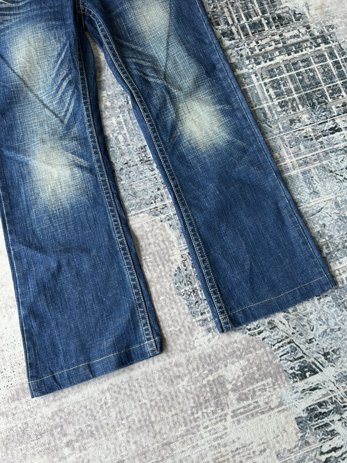 Ed Hardy 🦋 Red Pepper Embroidery Wing Jeans Size 32" / US 10 / IT 46 - 10 Thumbnail