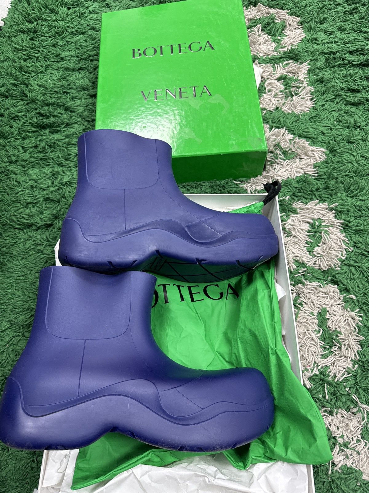 image of Bottega Veneta Bottega Boot in Purple, Men's (Size 12.5)
