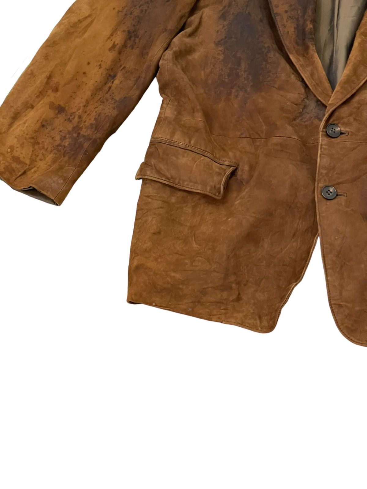 Christian Dior Monsieur Sheepskin Leather Blazer Christian Dior Vtg 90s 5🟩5 Size US L / EU 52-54 / 3 - 9 Thumbnail