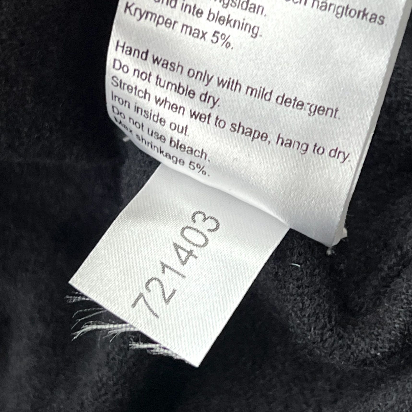 Vintage Holebrook Sweden Mens Sweater Large 100% Merino Wool V Neck Jumper Pullover Gray Shirt Mens Medium? Size US L / EU 52-54 / 3 - 6 Thumbnail