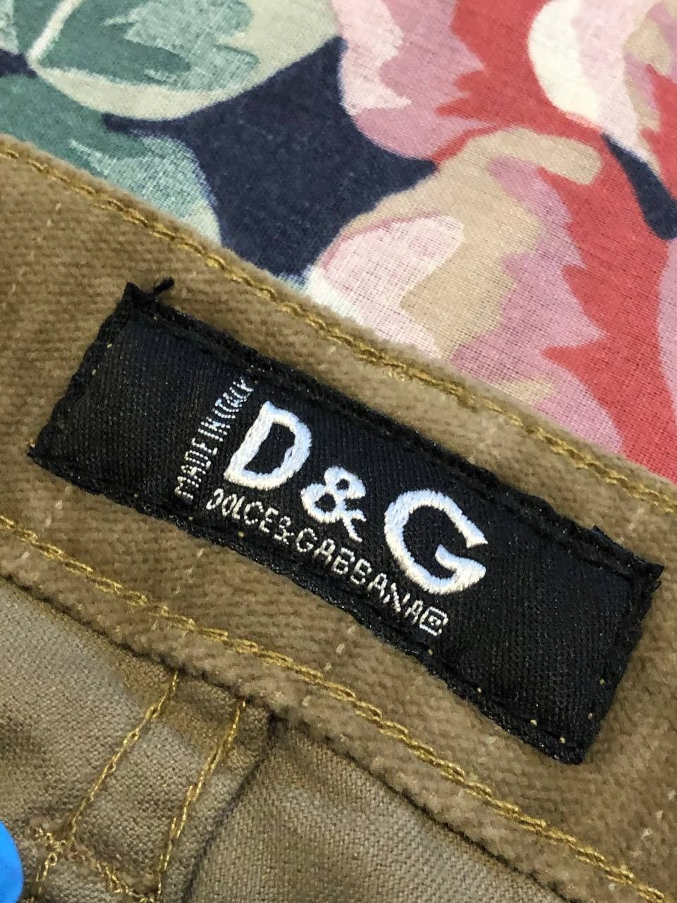 Dolce & Gabbana jeans Y2K Dolce&Gabbana Luxury Denim pants vintage Size 29" - 2 Thumbnail