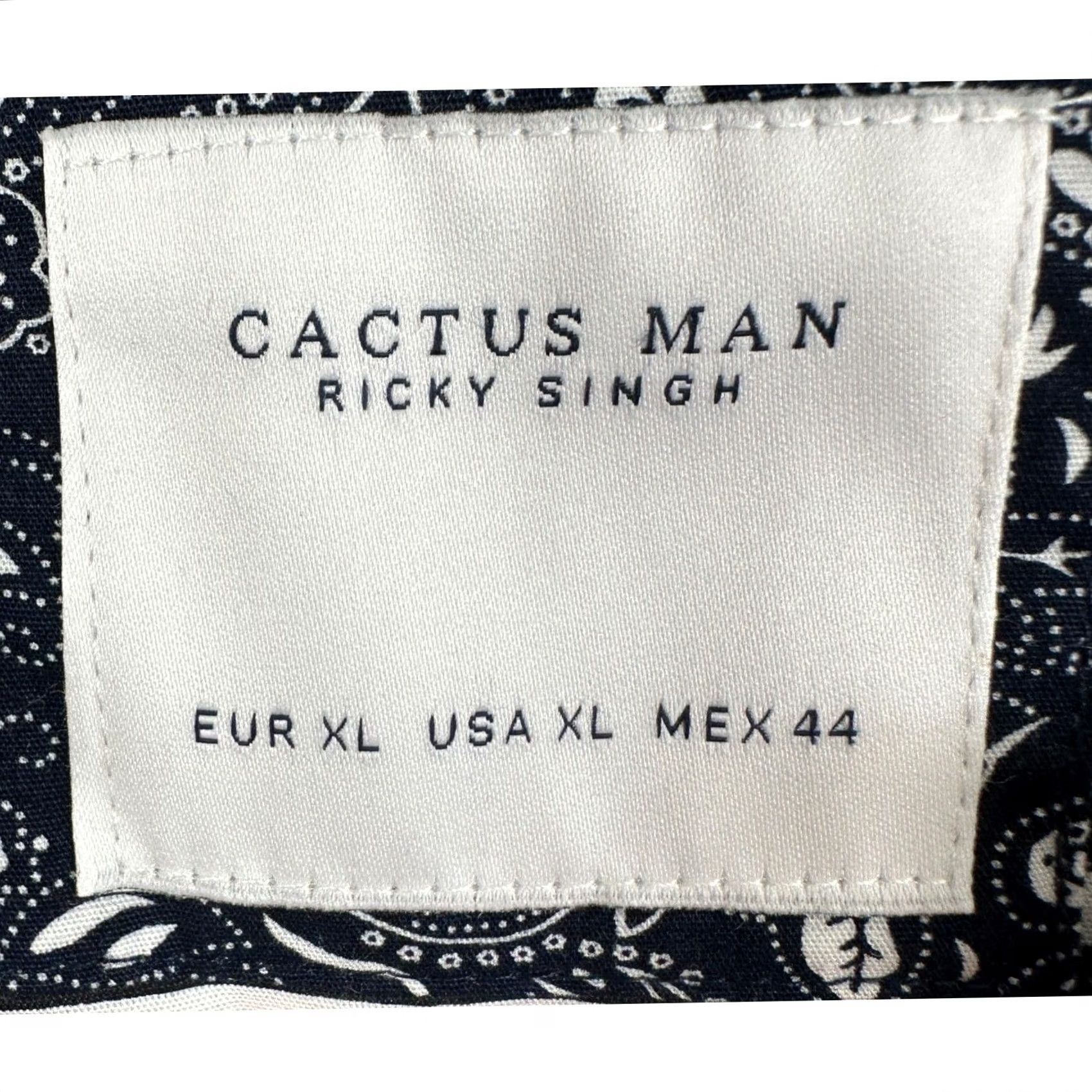 Vintage VINTAGE Cactus Man Ricky Singh Sweatshirt Pullover Men XL Gray Long Sleeve Crew Neck NEW Size US XL / EU 56 / 4 - 4 Thumbnail