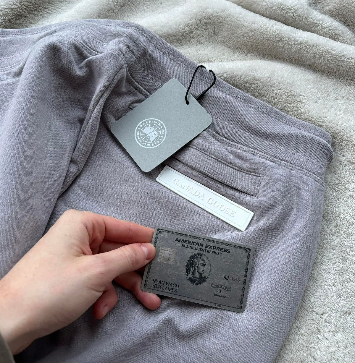 Canada Goose Canada Goose Moonstone Sweatpants Size US 38 / EU 54 - 2 Thumbnail