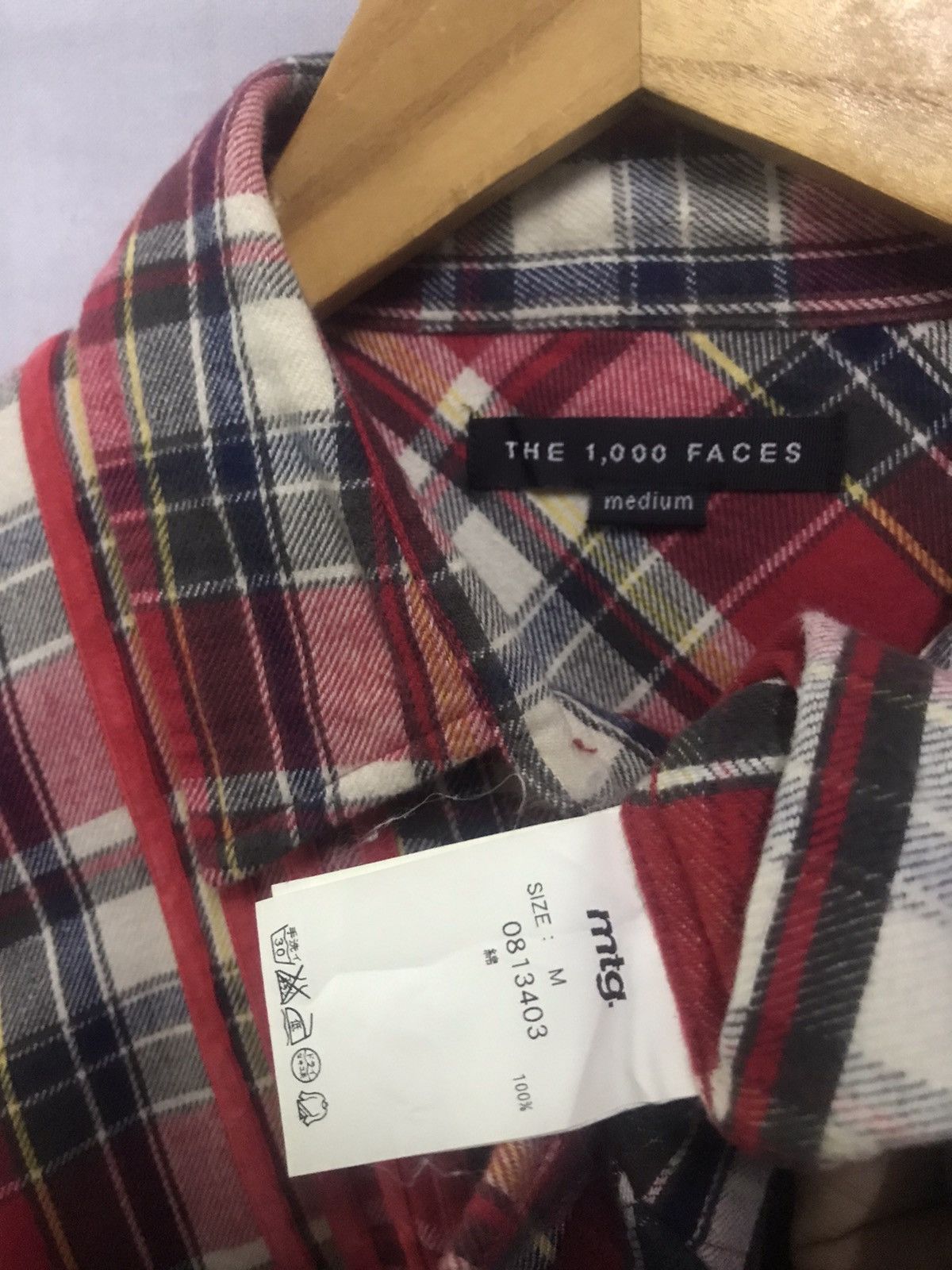 Montage MONTAGE - The 1000 Faces - Checkered Shirt Size US M / EU 48-50 / 2 - 13 Thumbnail