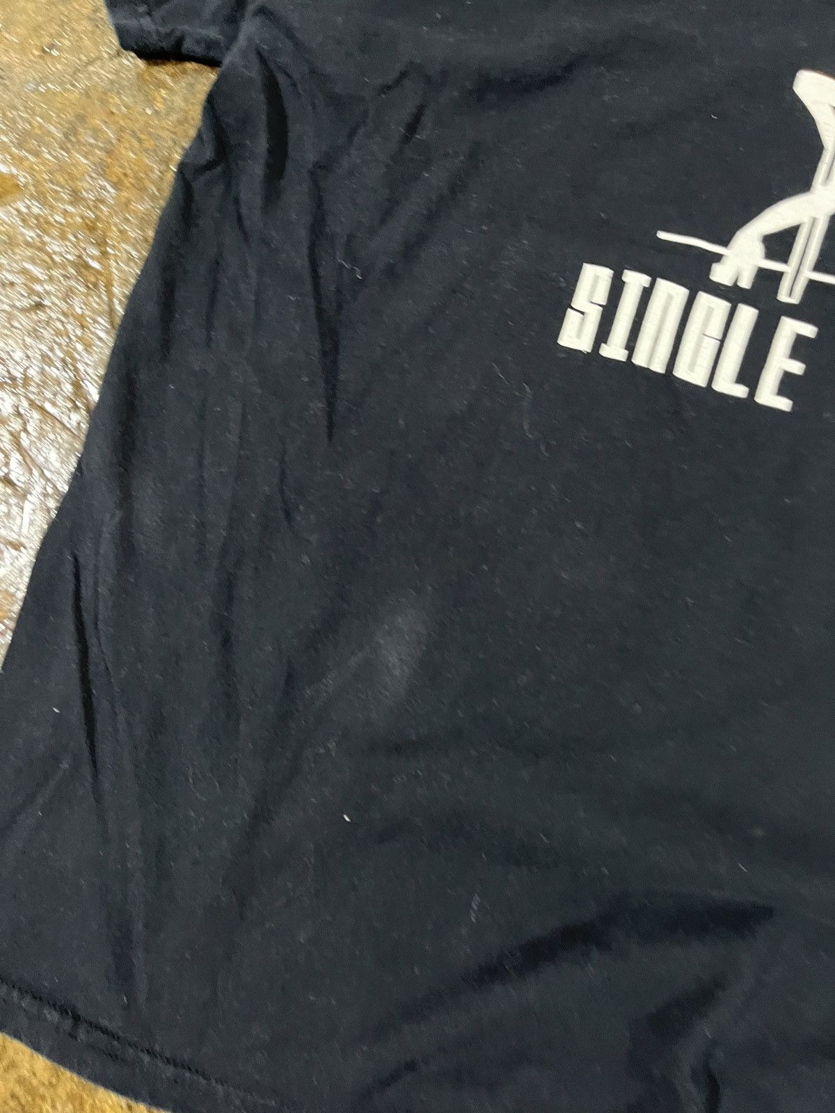Vintage Crazy Vintage I Support Single Moms Sex Pornstar Humor Tee Size US XL / EU 56 / 4 - 8 Thumbnail