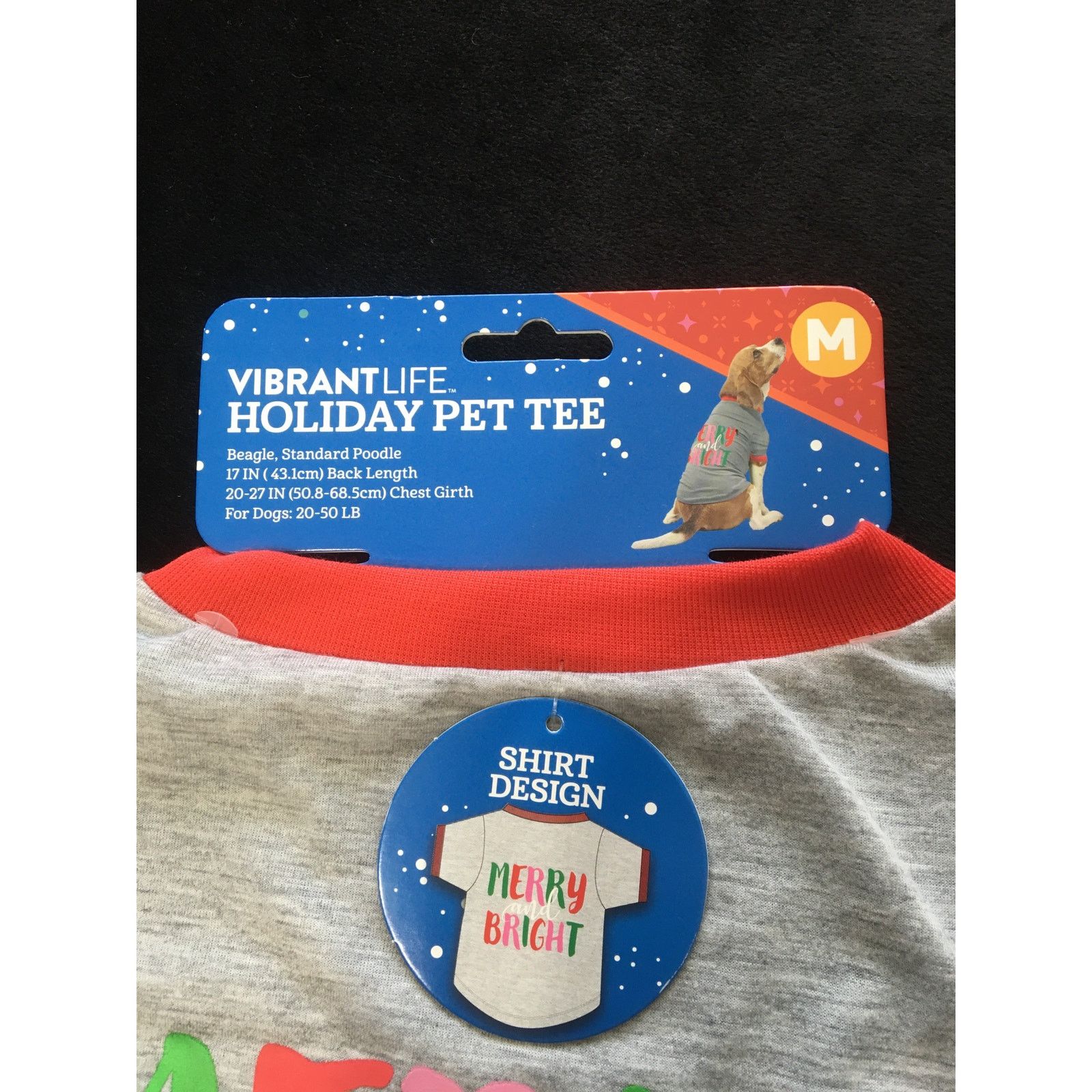 Other Vibrant Life Holiday Pet T Size Medium For Dogs 20 to 50 LBS Size ONE SIZE - 2 Thumbnail