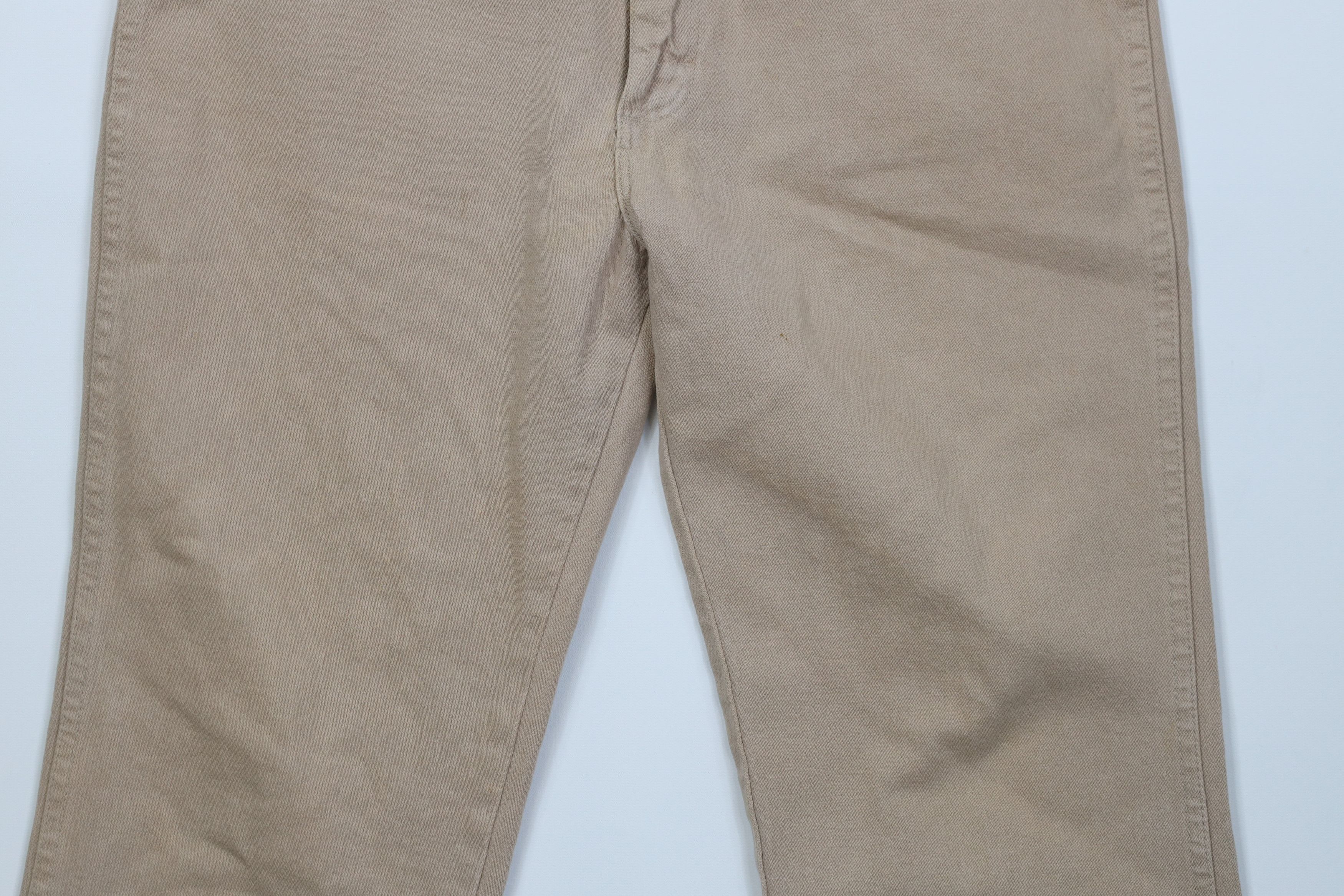 Eddie Bauer Vintage 90s Eddie Bauer Bootcut Wide Leg Jeans Tan USA Size US 36 / EU 52 - 3 Thumbnail