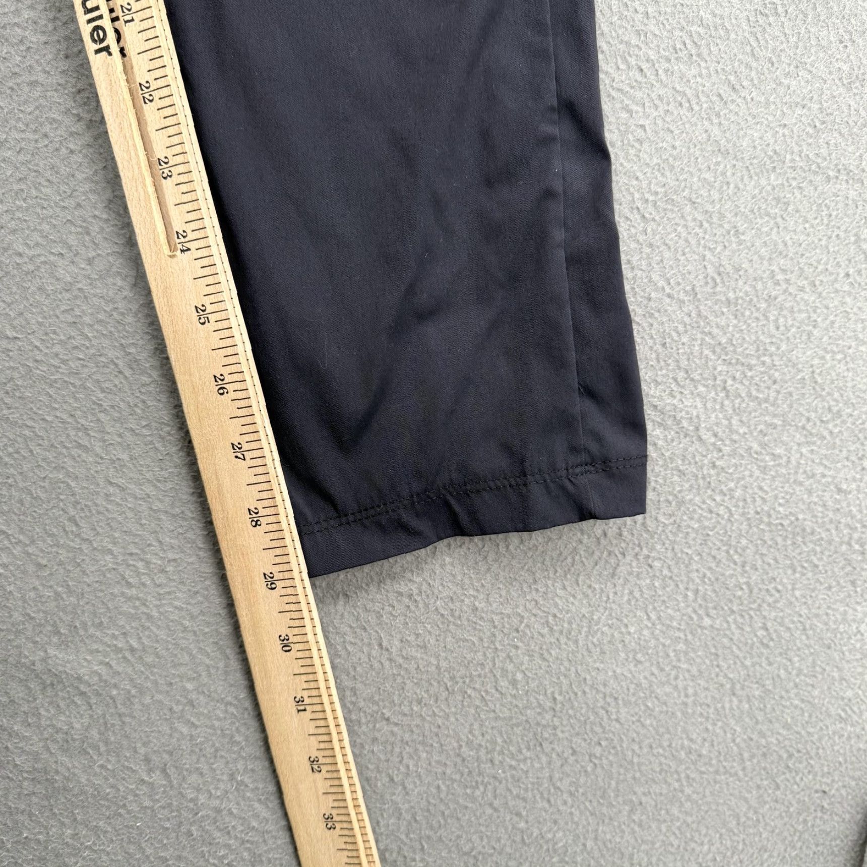 Lululemon Lululemon Pants Mens Small Black Athletic Jogger Tapered Pockets Lightweight Stretch Inseam 31in Regular Fit Size US 29 - 5 Thumbnail