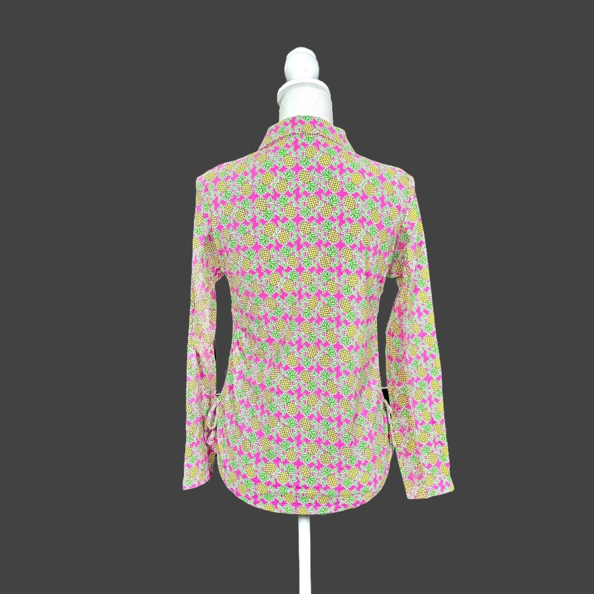 Other IBKUL Women’s Chantal Zip Long Sleeve Shirt Sz S Size S / US 4 / IT 40 - 5 Thumbnail