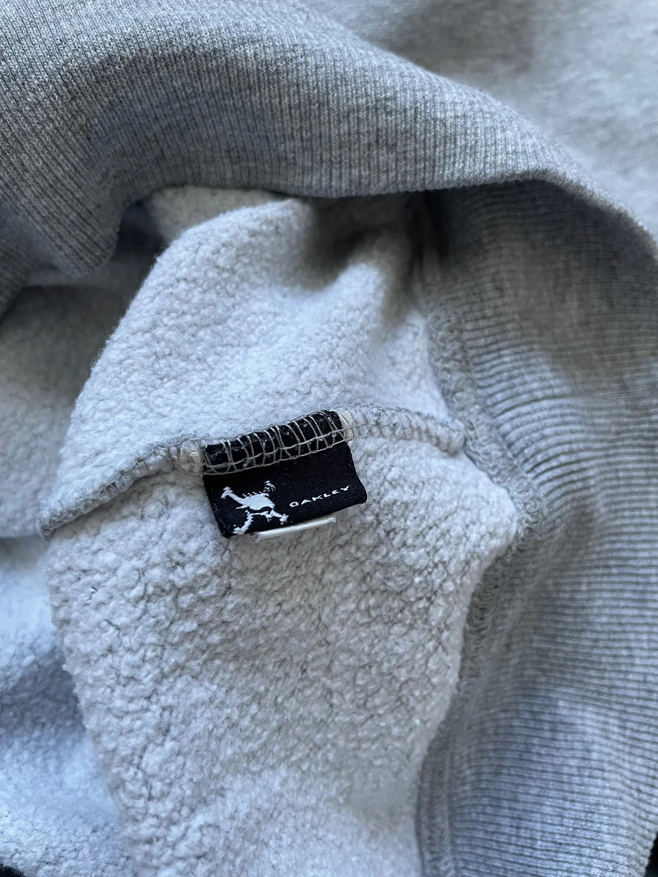 Oakley Vintage Oakley Big Logo Grey Hoodie Size US M / EU 48-50 / 2 - 3 Thumbnail