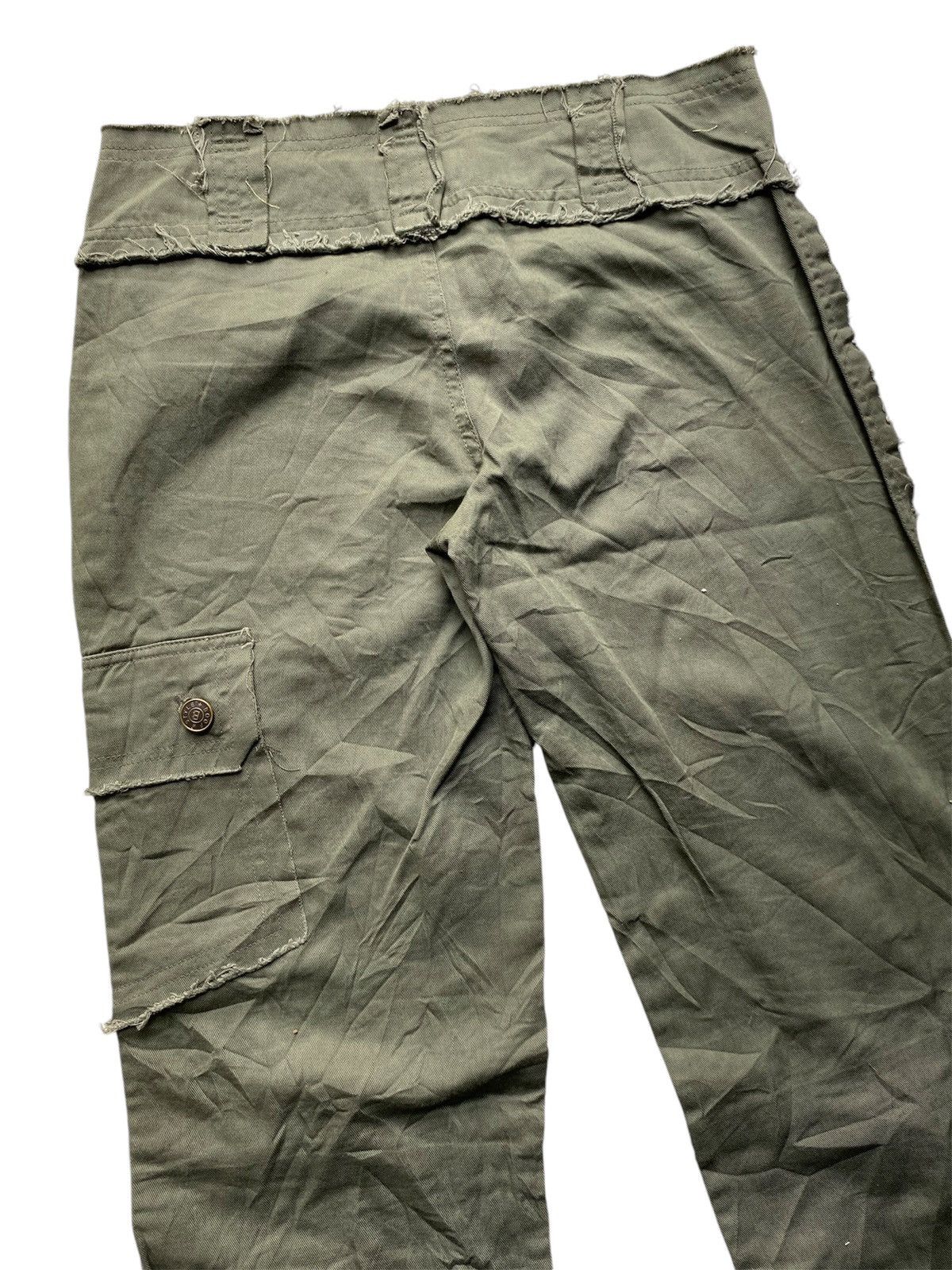 Hysteric Glamour × If Six Was Nine × Japanese Brand Goa style Boop olive green flared cargo pants Size US 28 / EU 44 - 5 Thumbnail