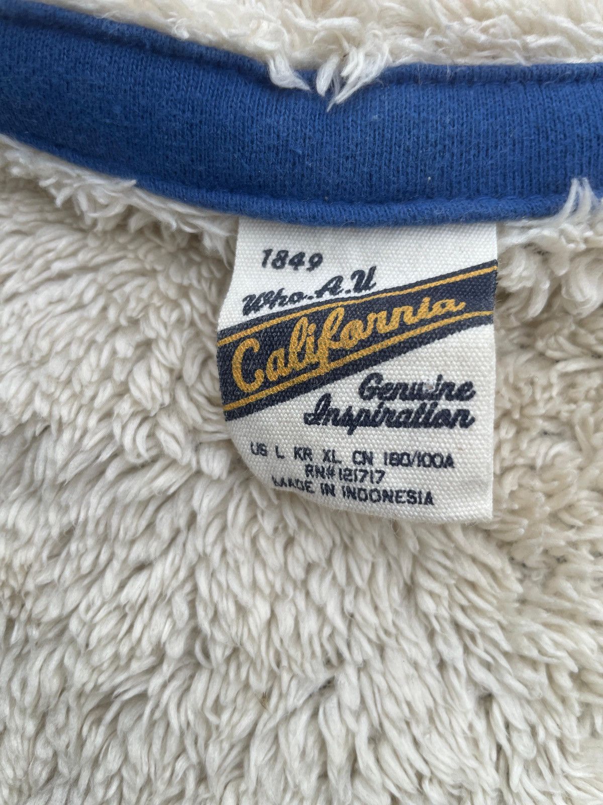 Who A.U. Y2k WHO A.U california 1849 fur hoodie i6w9 igb style Size US L / EU 52-54 / 3 - 7 Thumbnail
