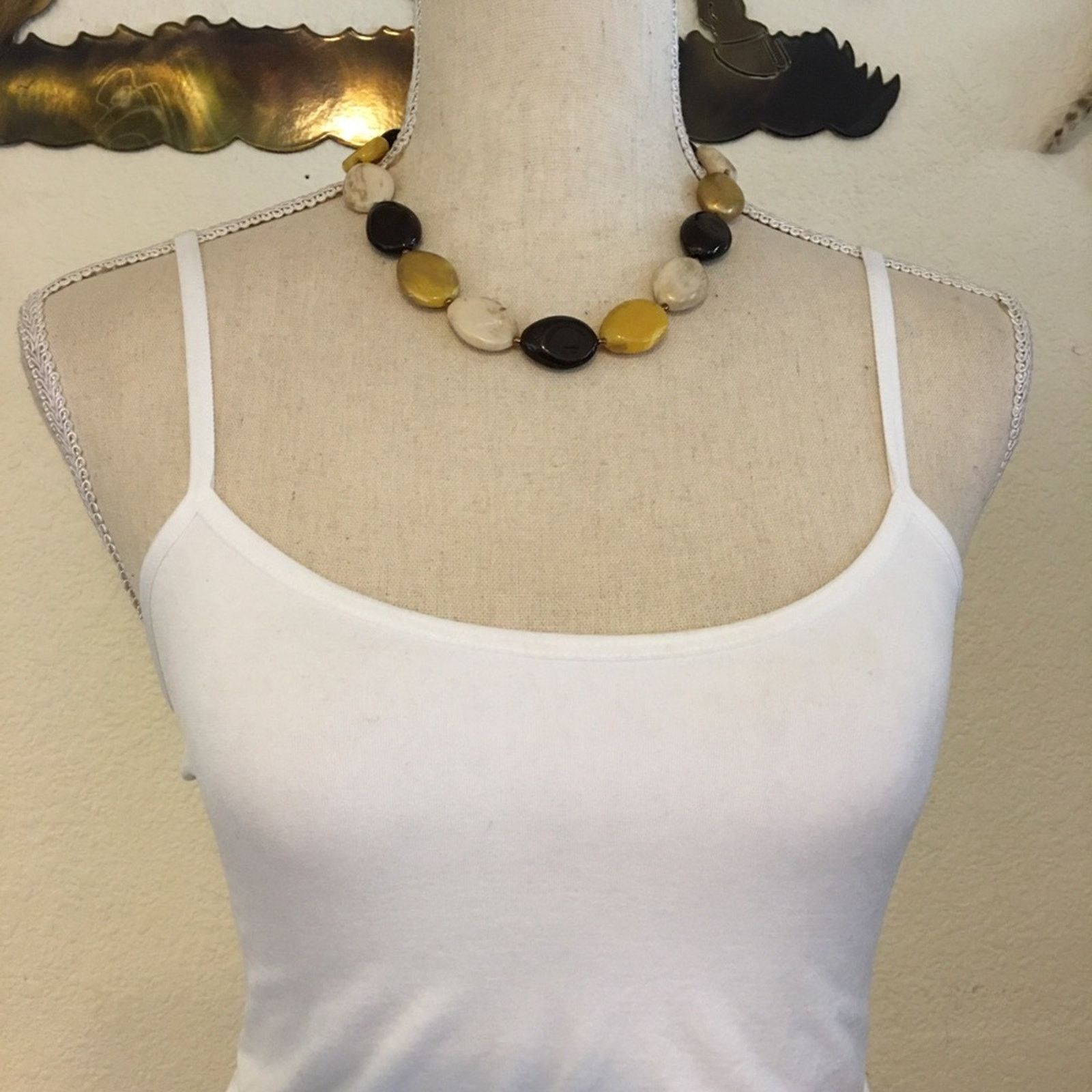 Vintage Vintage multi tone glass bead necklace Size ONE SIZE - 3 Thumbnail