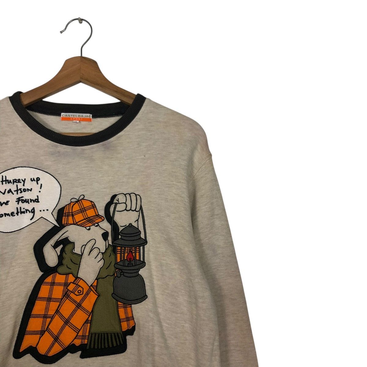 Jean Charles De Castelbajac 🔥VINTAGE SWEATSHIRT CREWNECK CASTELBAJAC SPORT CARTOON LOGO Size US M / EU 48-50 / 2 - 8 Thumbnail