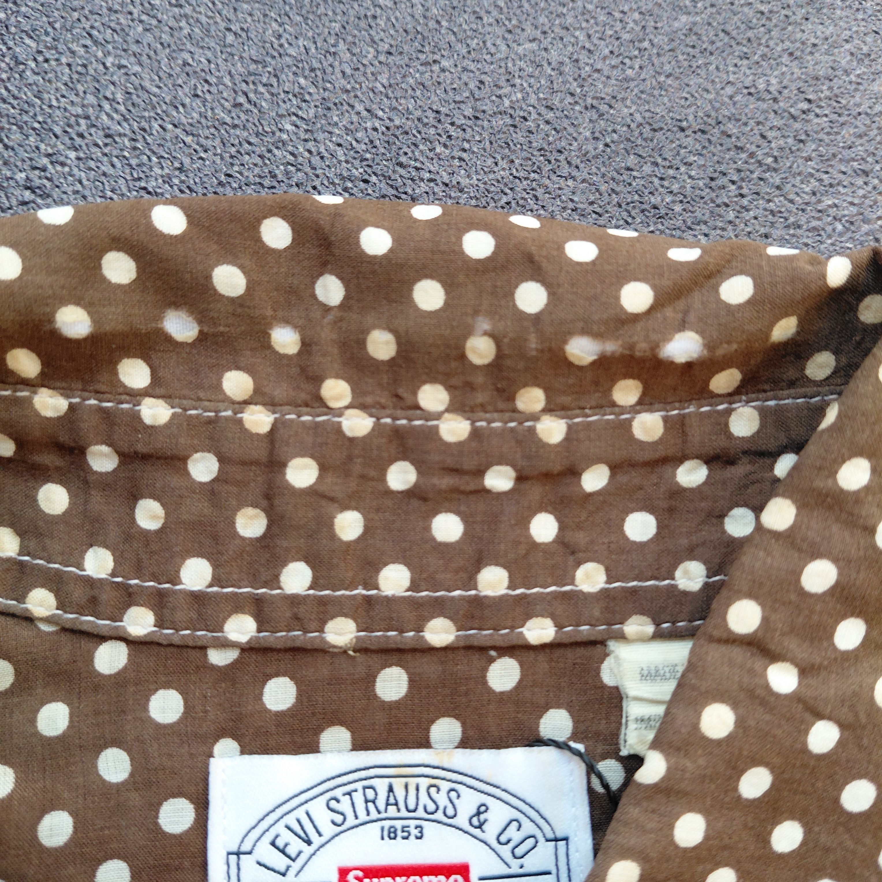Levi's × Supreme Levis x Supreme Polkadot Shirt Size US M / EU 48-50 / 2 - 17 Thumbnail