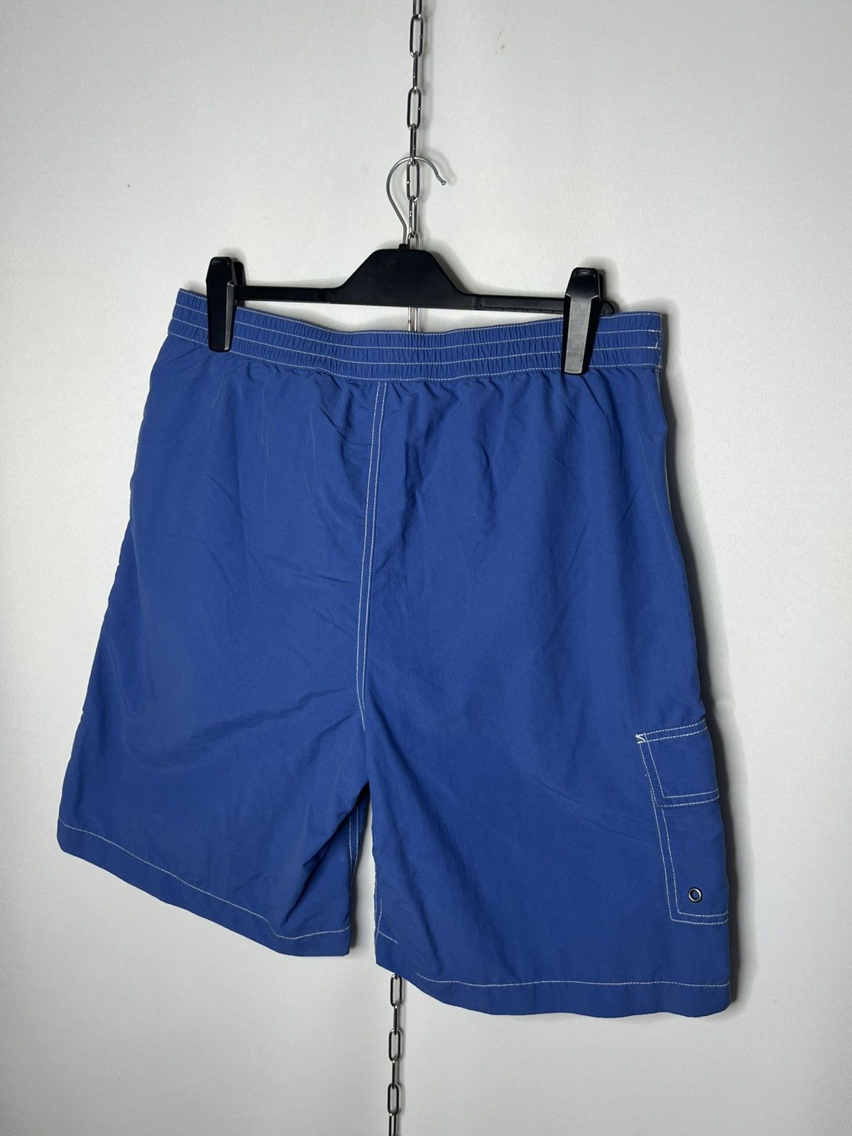 Polo Ralph Lauren Vintage Polo Ralph Lauren Swimwear Nylon Shorts Blue Size US 34 / EU 50 - 10 Thumbnail