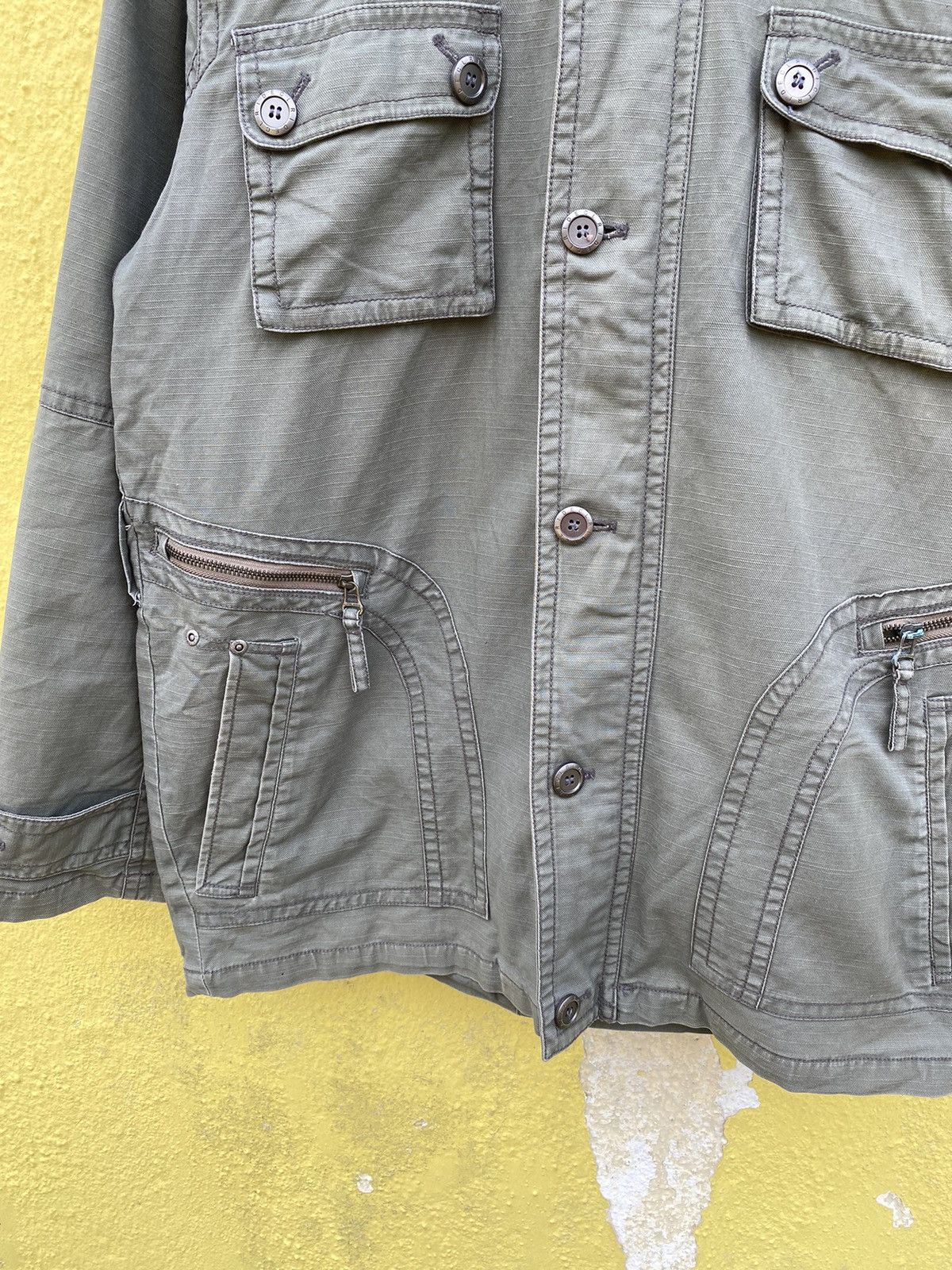 Japanese Brand Clride jeans Multipocket hoodie jacket Size US L / EU 52-54 / 3 - 9 Thumbnail
