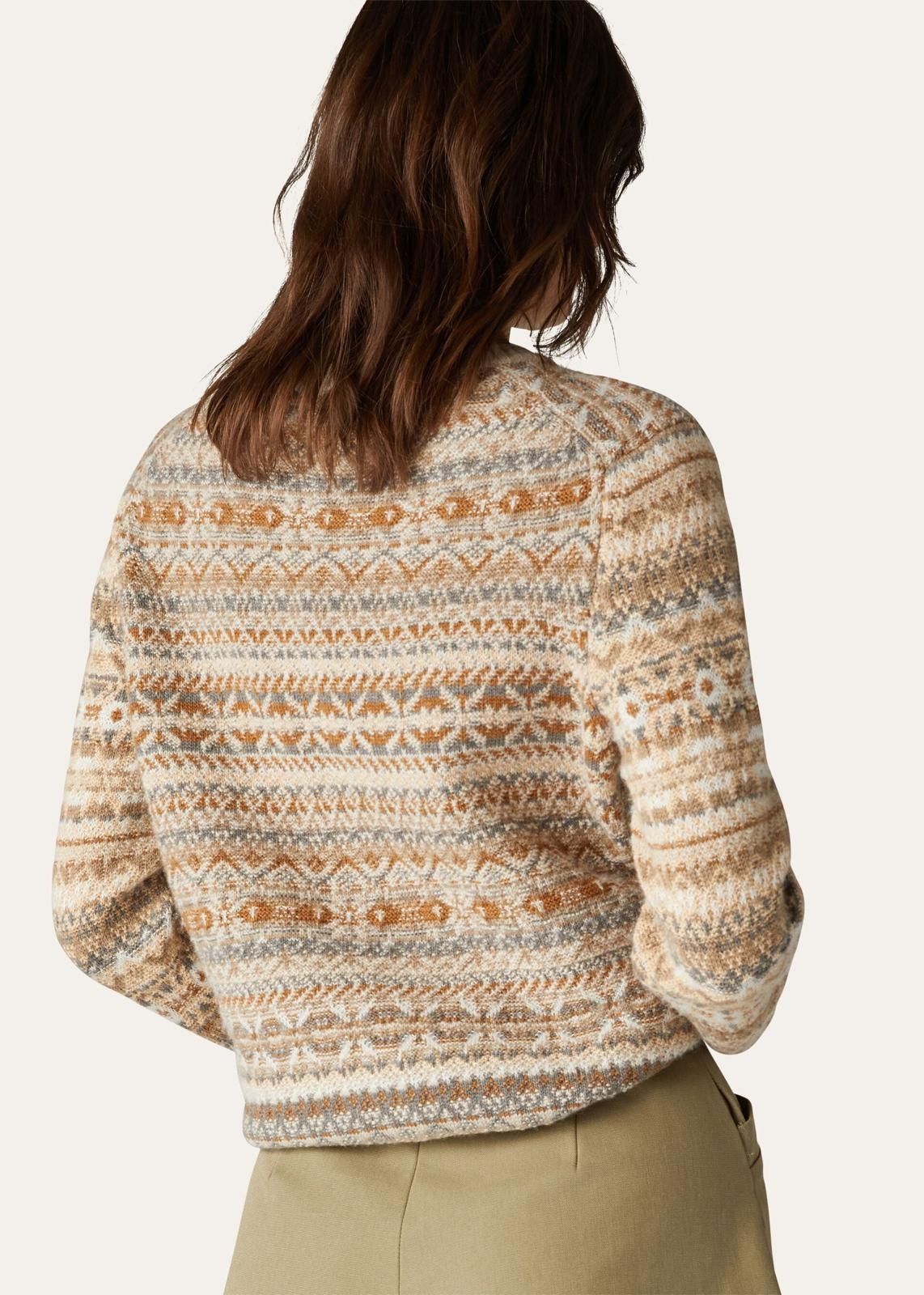 Loro Piana o1srvl11e0824 Kalgoorlie Crewneck Sweater in Multicolor Size M / US 6-8 / IT 42-44 - 4 Thumbnail