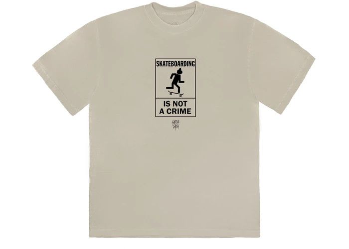 Travis Scott Not a Crime Tee Size US M / EU 48-50 / 2 - 2 Thumbnail