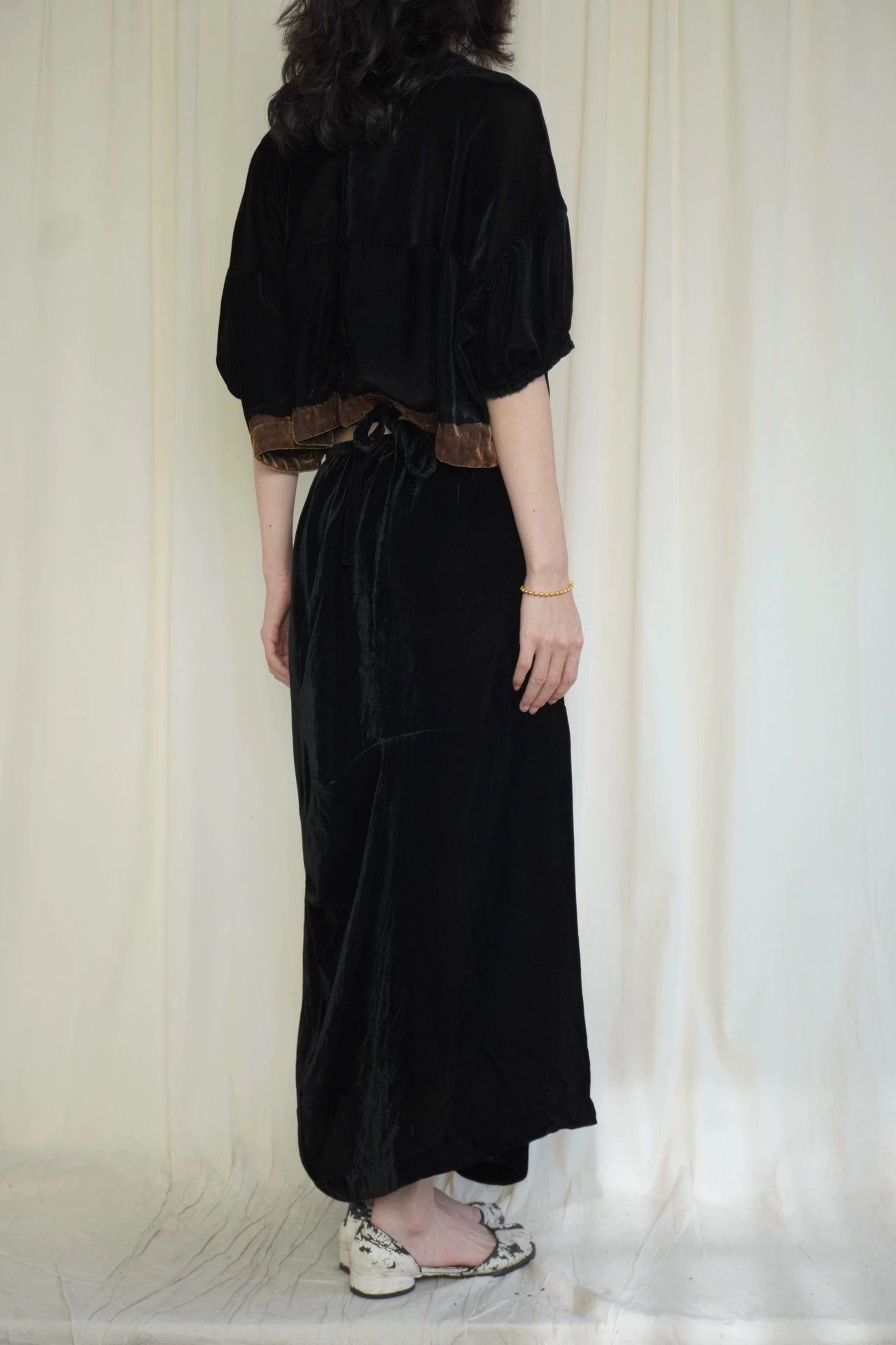 Comme des Garcons COMME des GARCONS Discharge Dyed Velvet Cardigan Size S Size S / US 4 / IT 40 - 6 Thumbnail