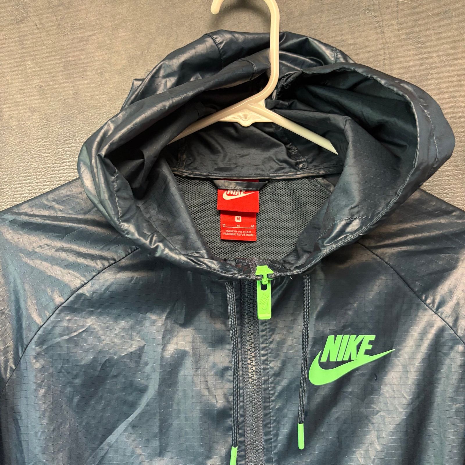 Nike Nike Windrunner Jacket Logo Zip Hooded Windbreaker Gorpcore Size M / US 6-8 / IT 42-44 - 12 Thumbnail