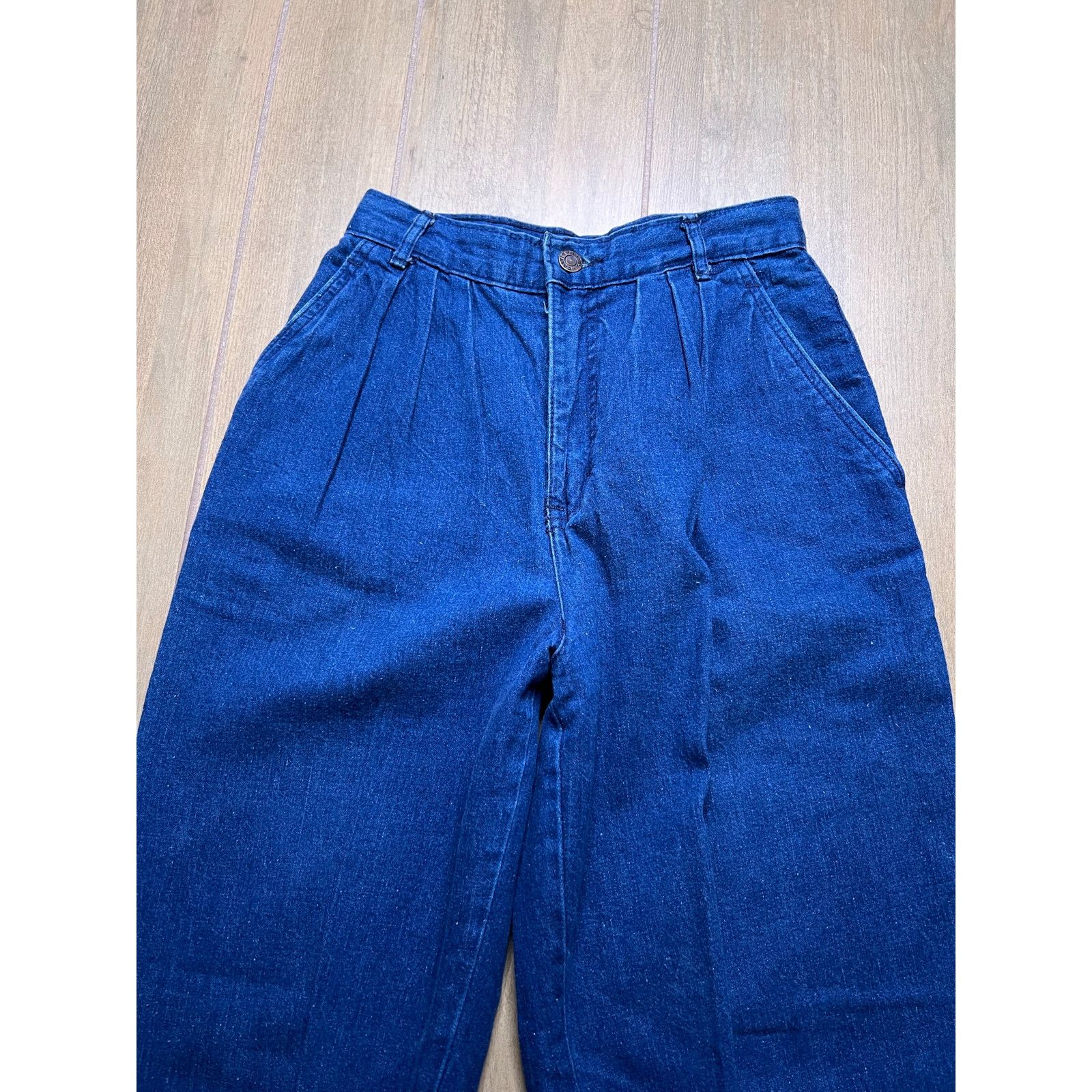 Calvin Klein Vintage Calvin Klein Jeans Womens 8 High Waist Pleated 24x31 Size 30" / US 8 / IT 44 - 10 Thumbnail