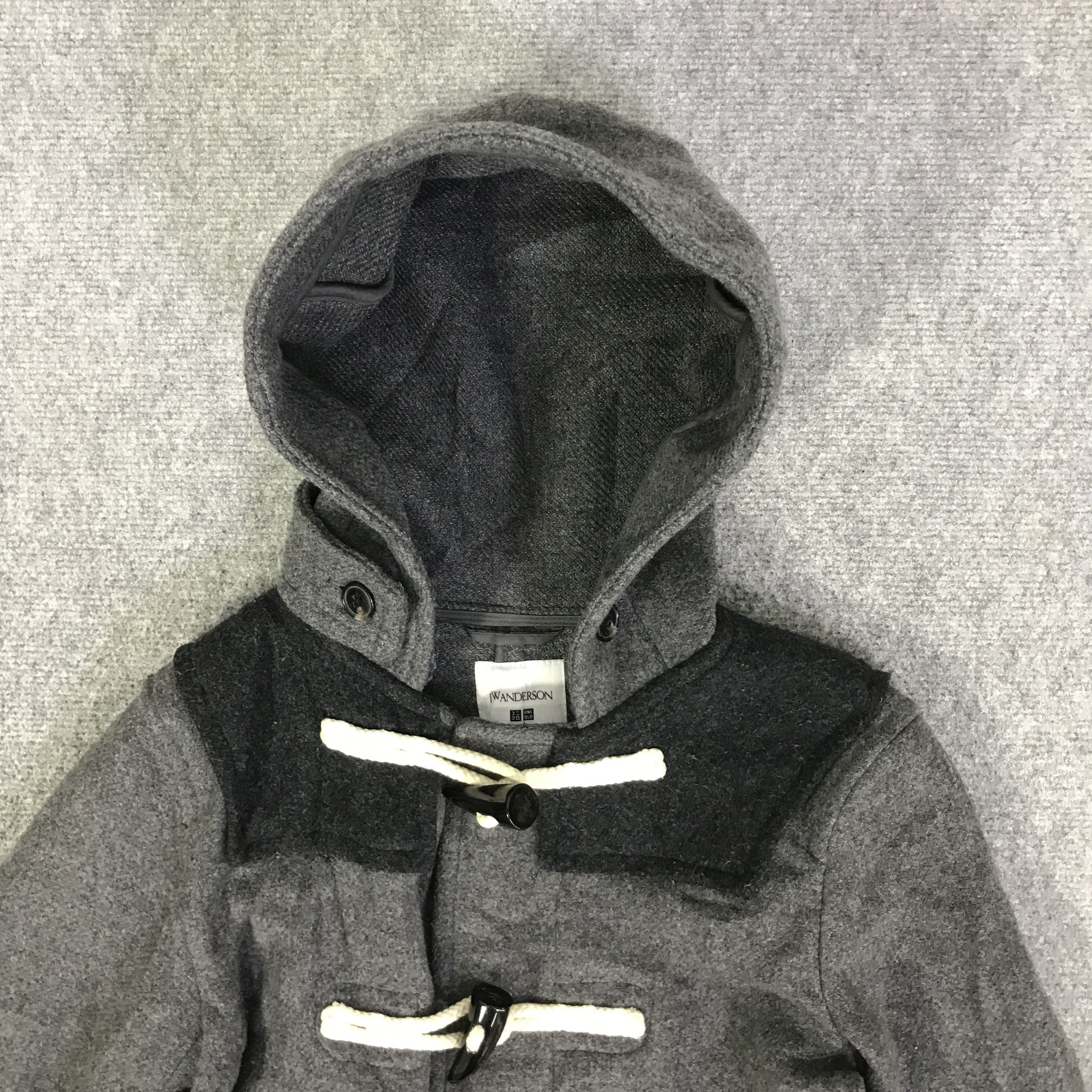 JW Anderson J.W ANDERSON X UNIQLO DUFFLE COAT WOOL JACKET K78B20 Size US M / EU 48-50 / 2 - 2 Thumbnail