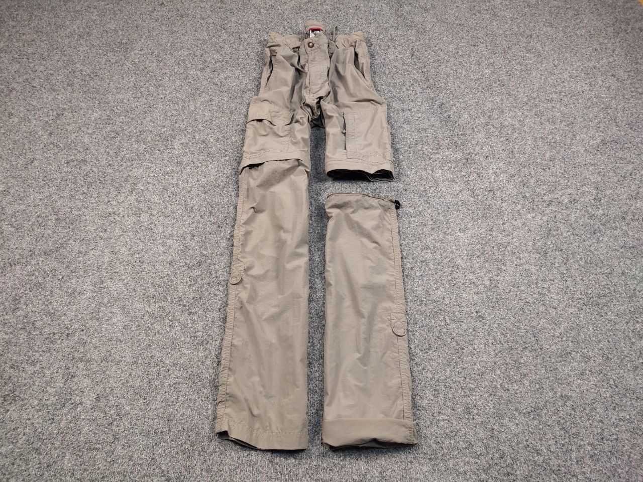The North Face Vintage 90's The North Face Cargo Beige Track Pants x Shorts Size US 34 / EU 50 - 2 Thumbnail