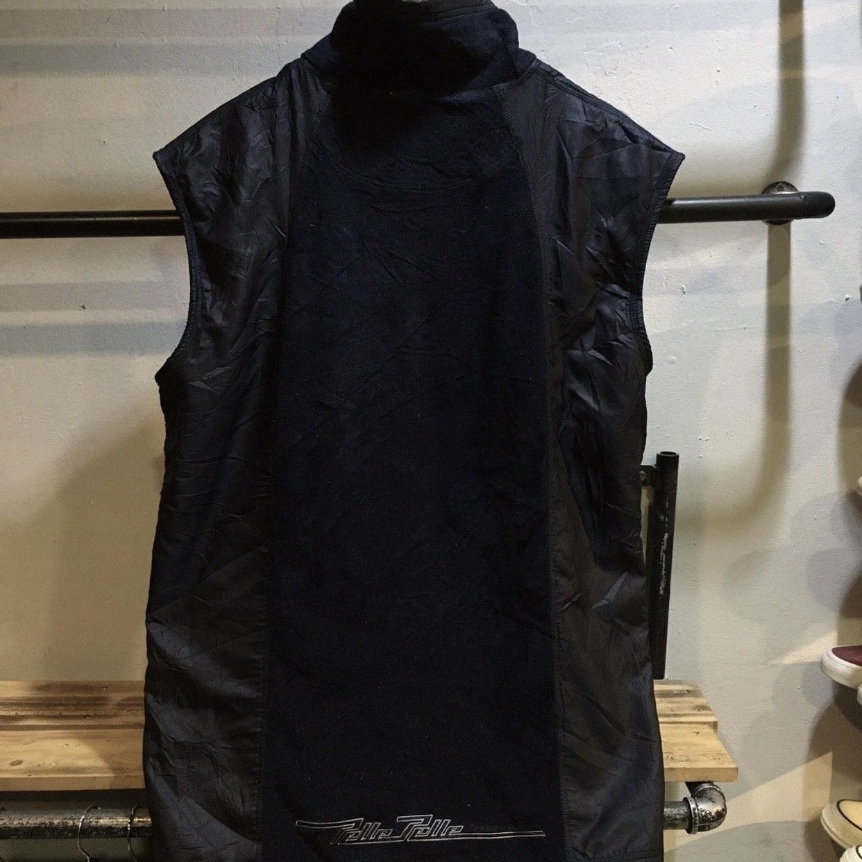 Pelle Pelle Vintage Pelle Pelle Marc Buchanan Black Nylon Fleece Vest Size US L / EU 52-54 / 3 - 2 Thumbnail