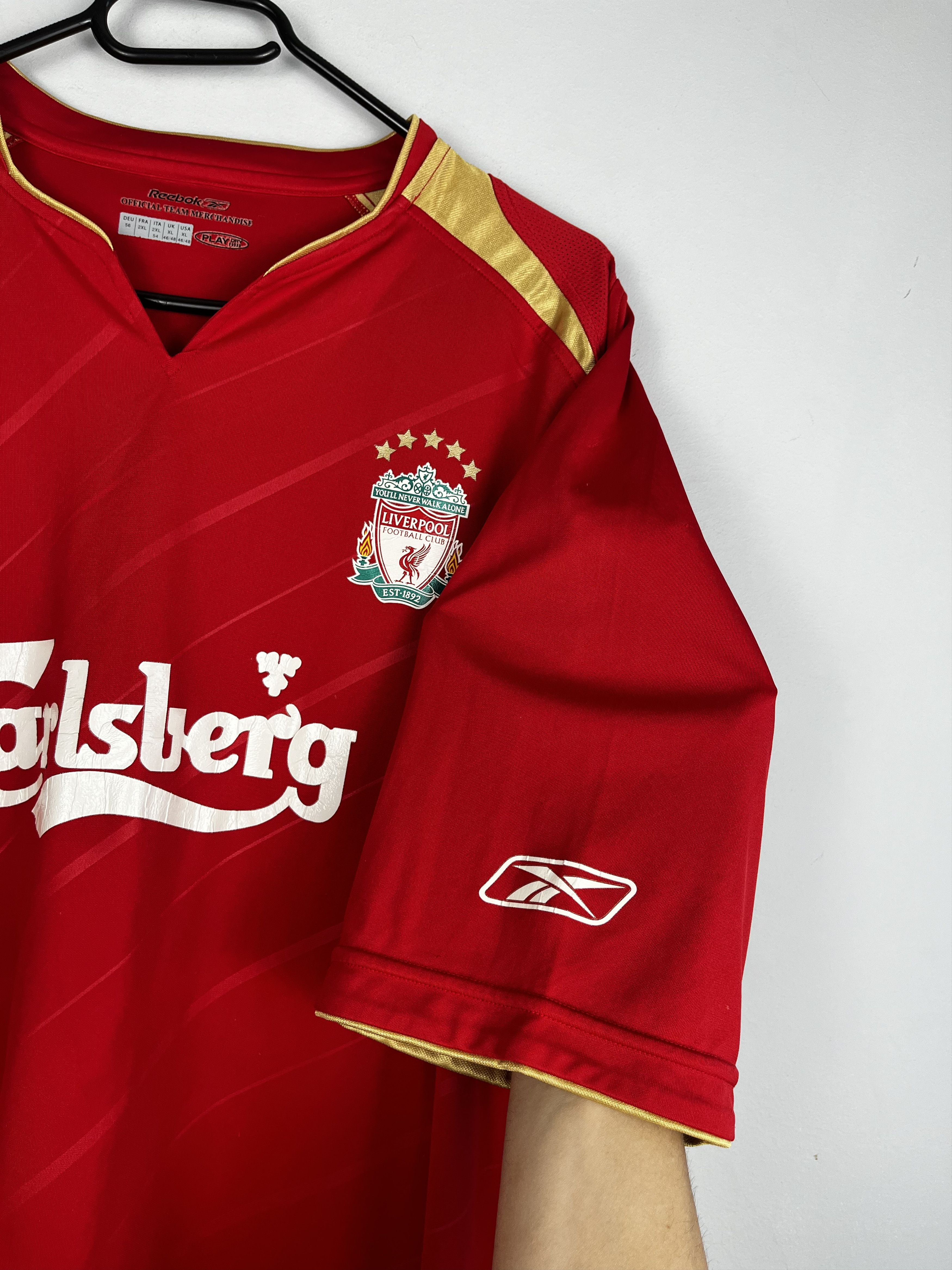 Reebok Reebok Liverpool 2005/2006 Champions League Jersey Size US XL / EU 56 / 4 - 3 Thumbnail