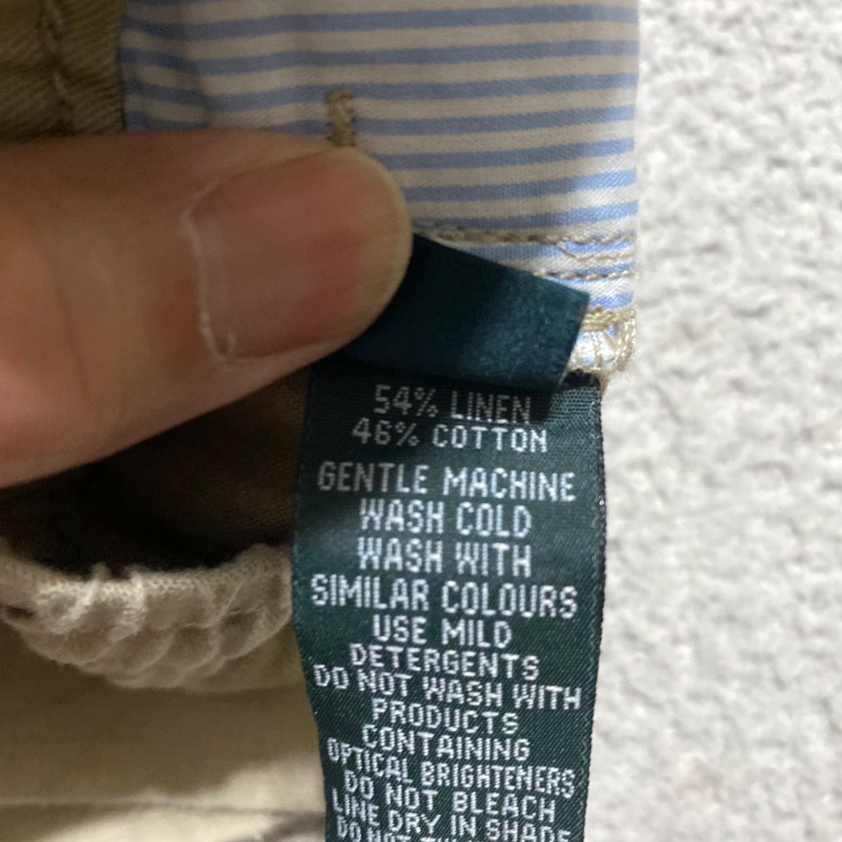 Rodd & Gunn Rodd & Gunn Mens XS Shorts Beige Linen Blend Chino Outdoor Beach Casual Pull On Size US 27 - 4 Thumbnail