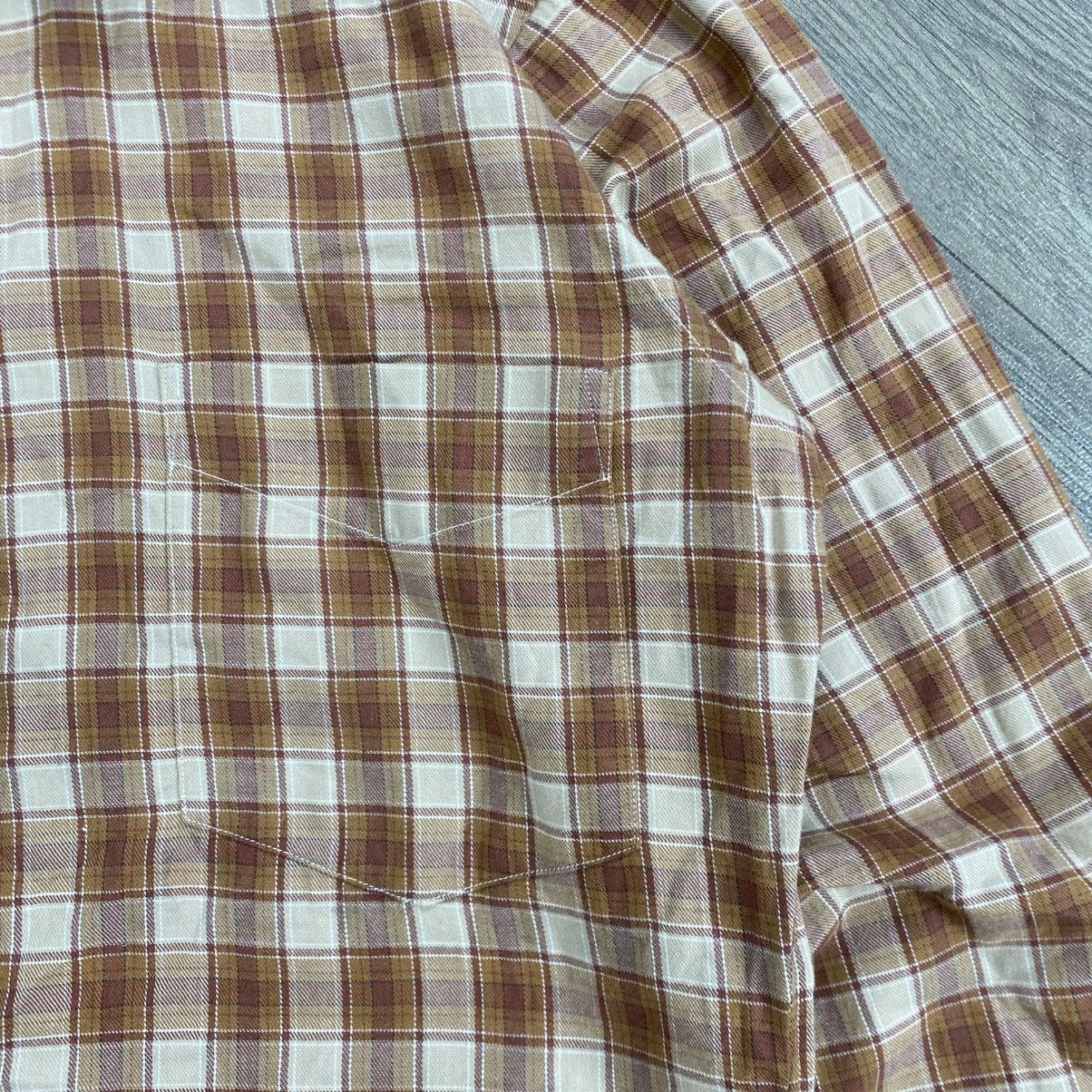 Dior 1990s Vintage Christian Dior Monsieur Plaid Flannel Shirt Size M / US 6-8 / IT 42-44 - 5 Thumbnail