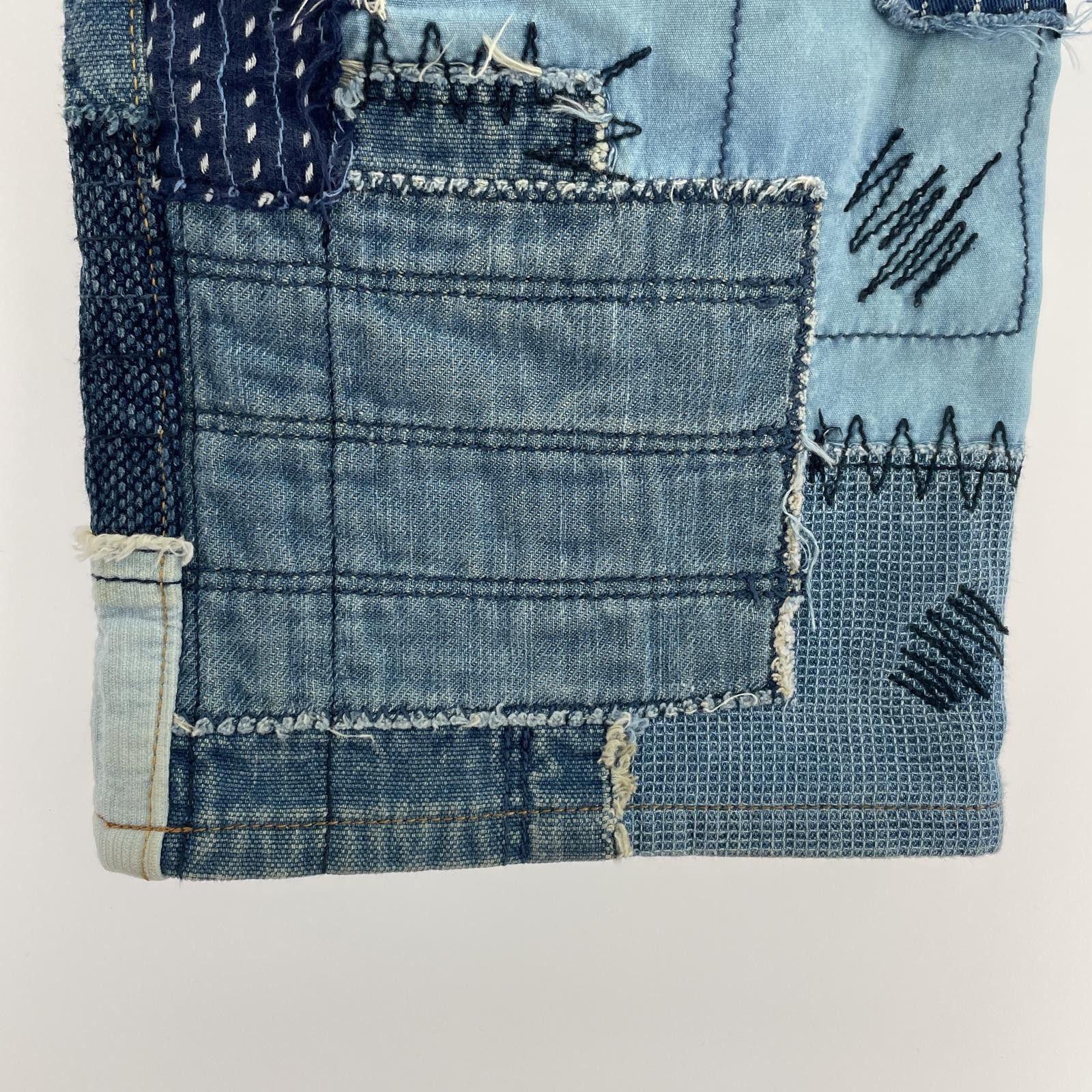 Junya Watanabe × Levi's JUNYA WATANABE x LEVI's 503 Patchwork Denim Pants Blue XS Size US 30 / EU 46 - 5 Thumbnail