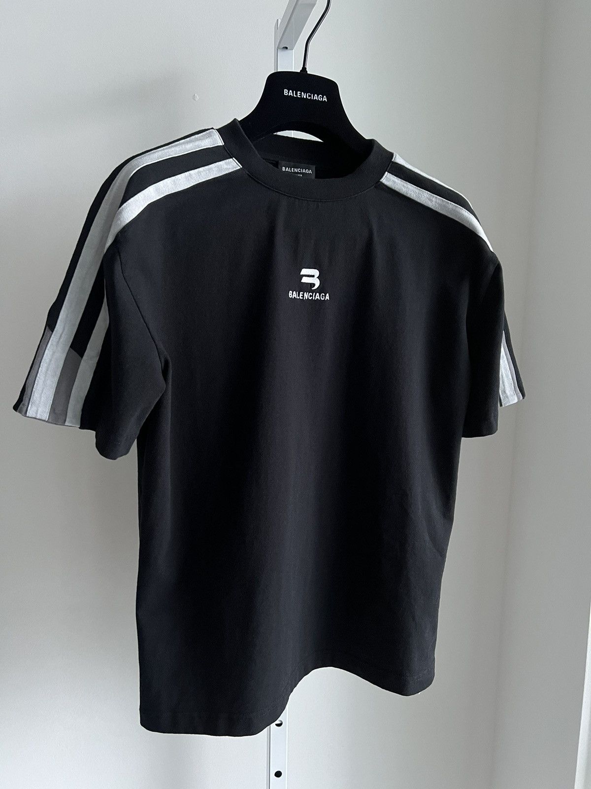 Balenciaga Fall 22 'The Lost Tape' Sporty B Shrunk T-Shirt