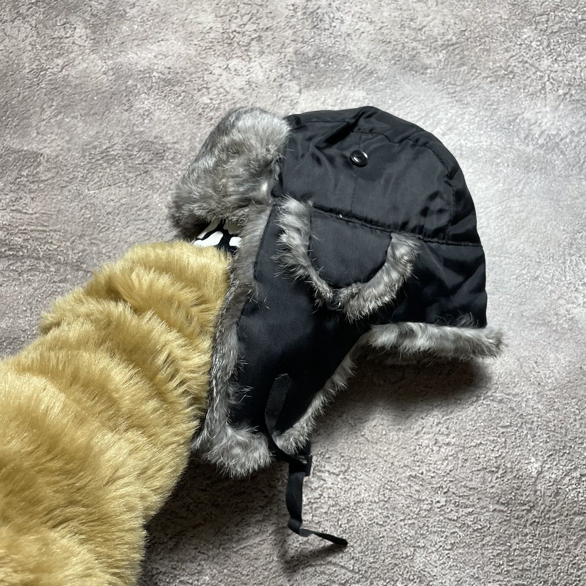 Vintage Vintage 90s Mohair Beanie Ushanka Faux Fur Grunge Slim OS Size ONE SIZE - 2 Thumbnail