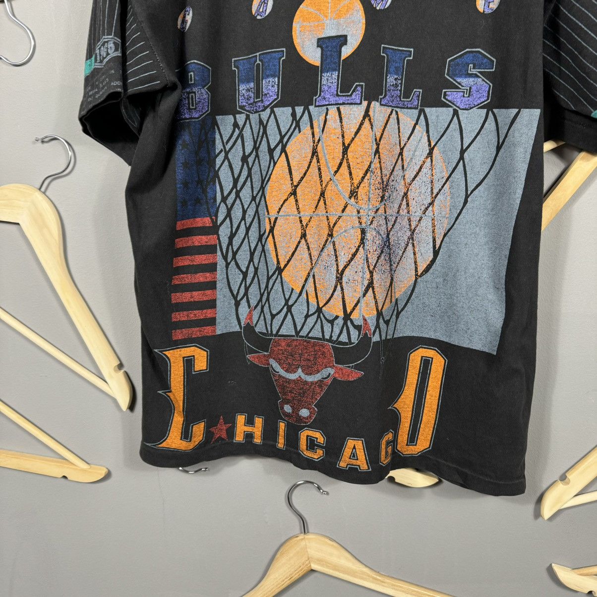 NBA Vintage 1994 Chicago Bulls AOP T-shirt Size US XL / EU 56 / 4 - 12 Thumbnail