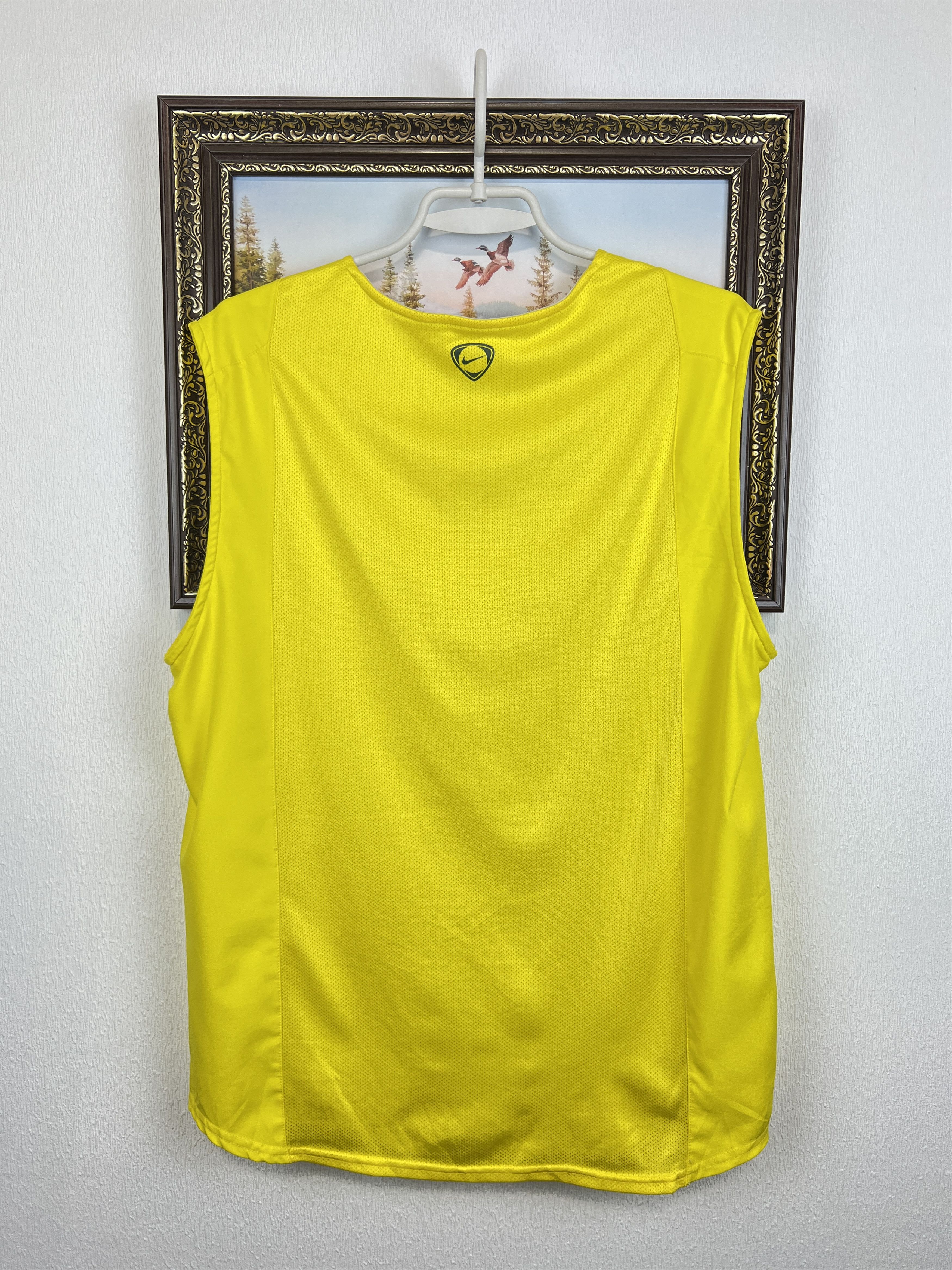 Nike Vintage Brazil Football Train Vest Shirt Jersey Player Issue Size US M / EU 48-50 / 2 - 8 Thumbnail