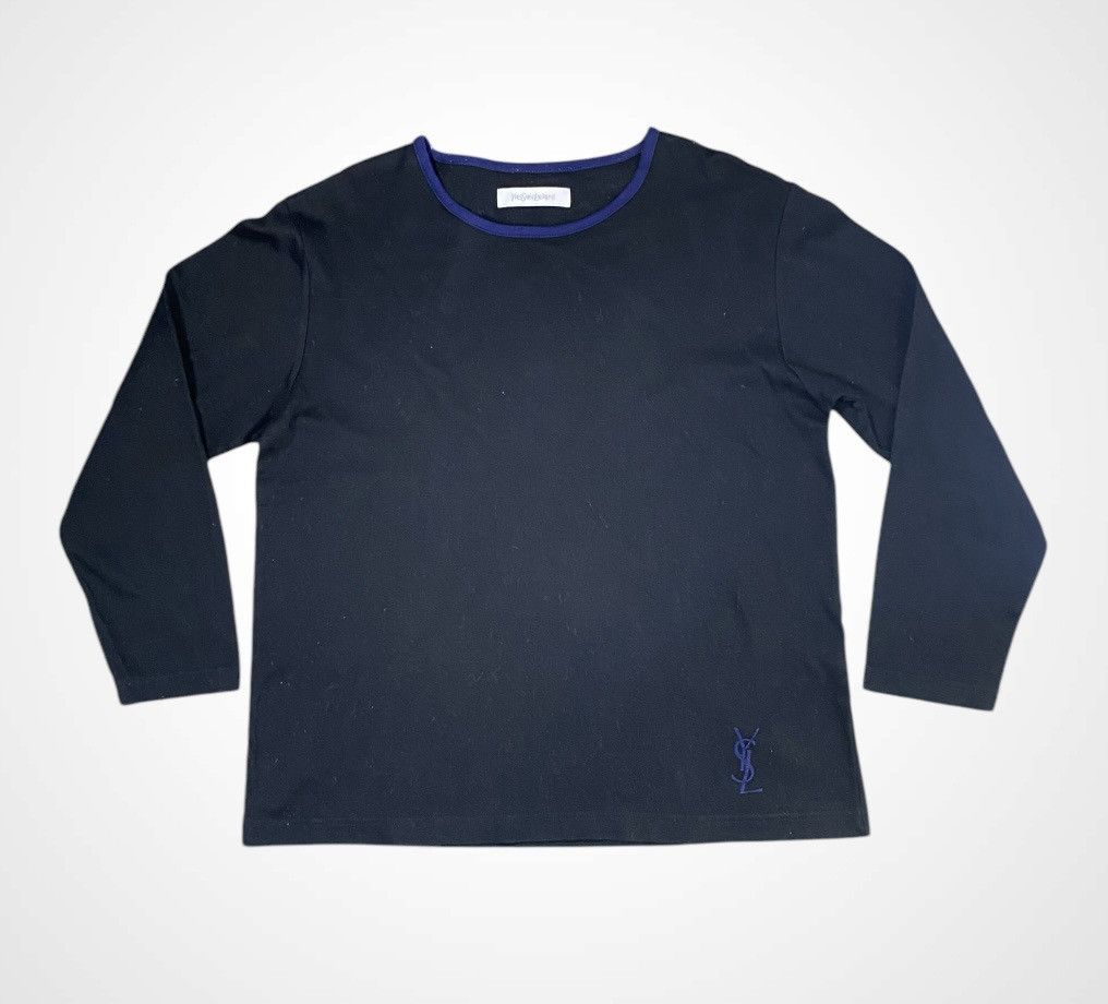 Yves Saint Laurent Rare Vintage Yves Saint Lauren Long Sleeve Shirt Size M / US 6-8 / IT 42-44 - 3 Thumbnail