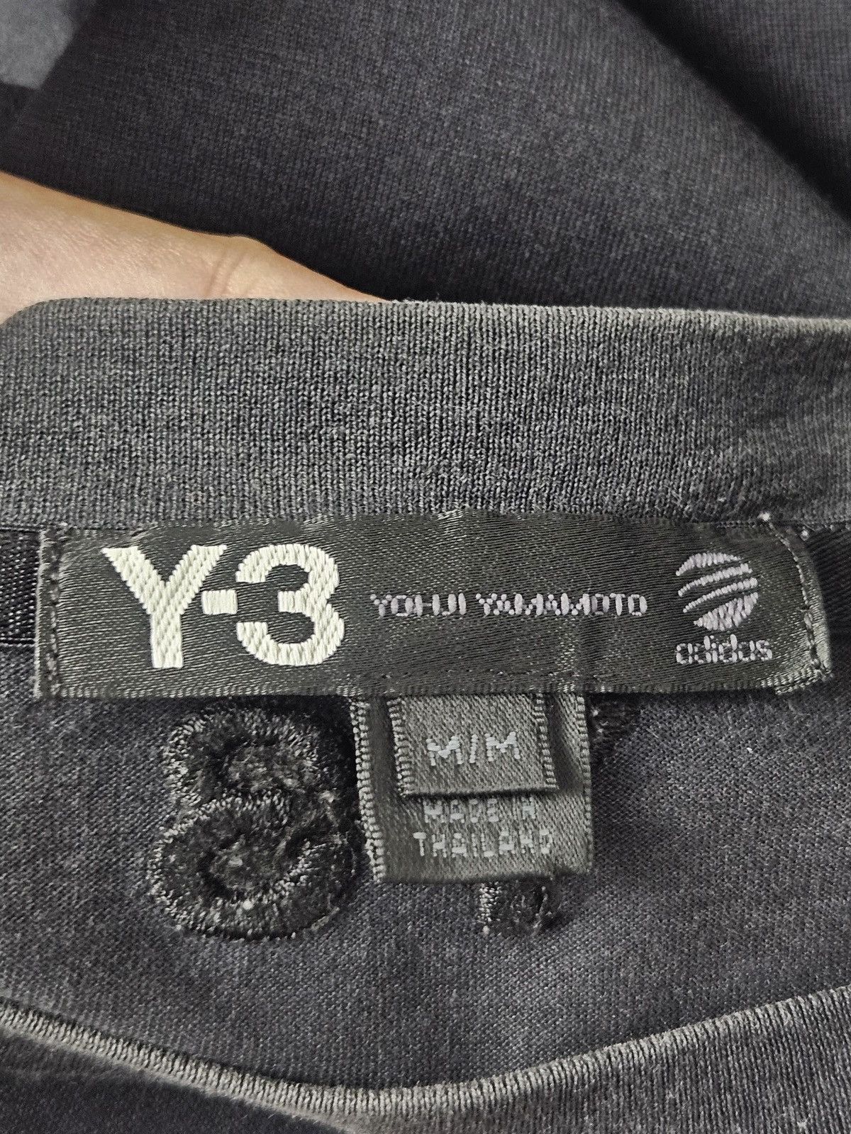 Yohji Yamamoto Y-3 Yohji Yamamoto Adidas tee shirt Size US M / EU 48-50 / 2 - 4 Thumbnail